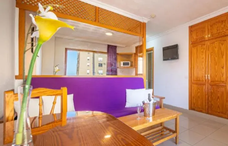 Living room in Skyview Hotel by LIVVO Living room in Skyview Hotel by LIVVO