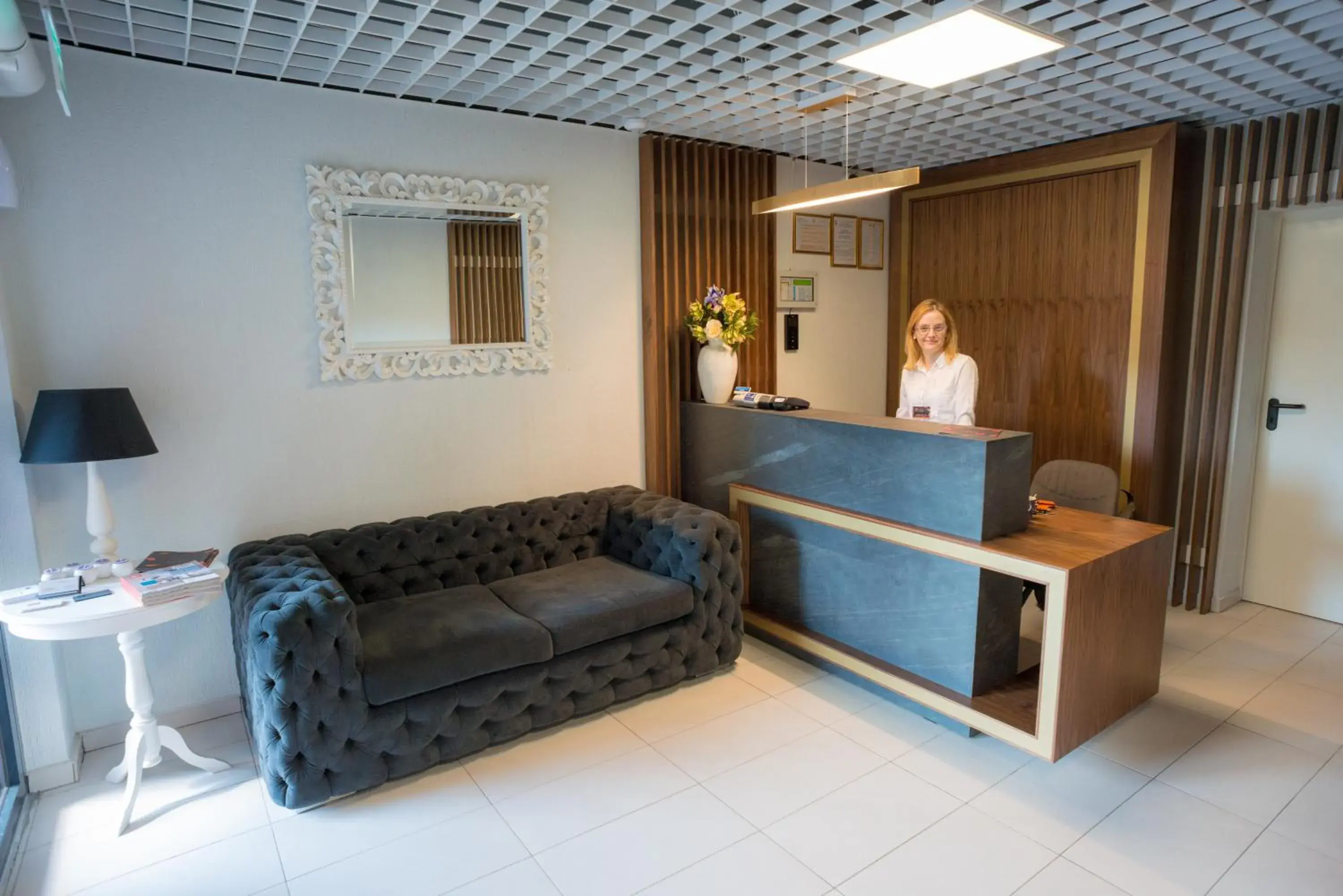 Lobby or reception in UBA Accommodation Aparthotel Lobby or reception in UBA Accommodation Aparthotel