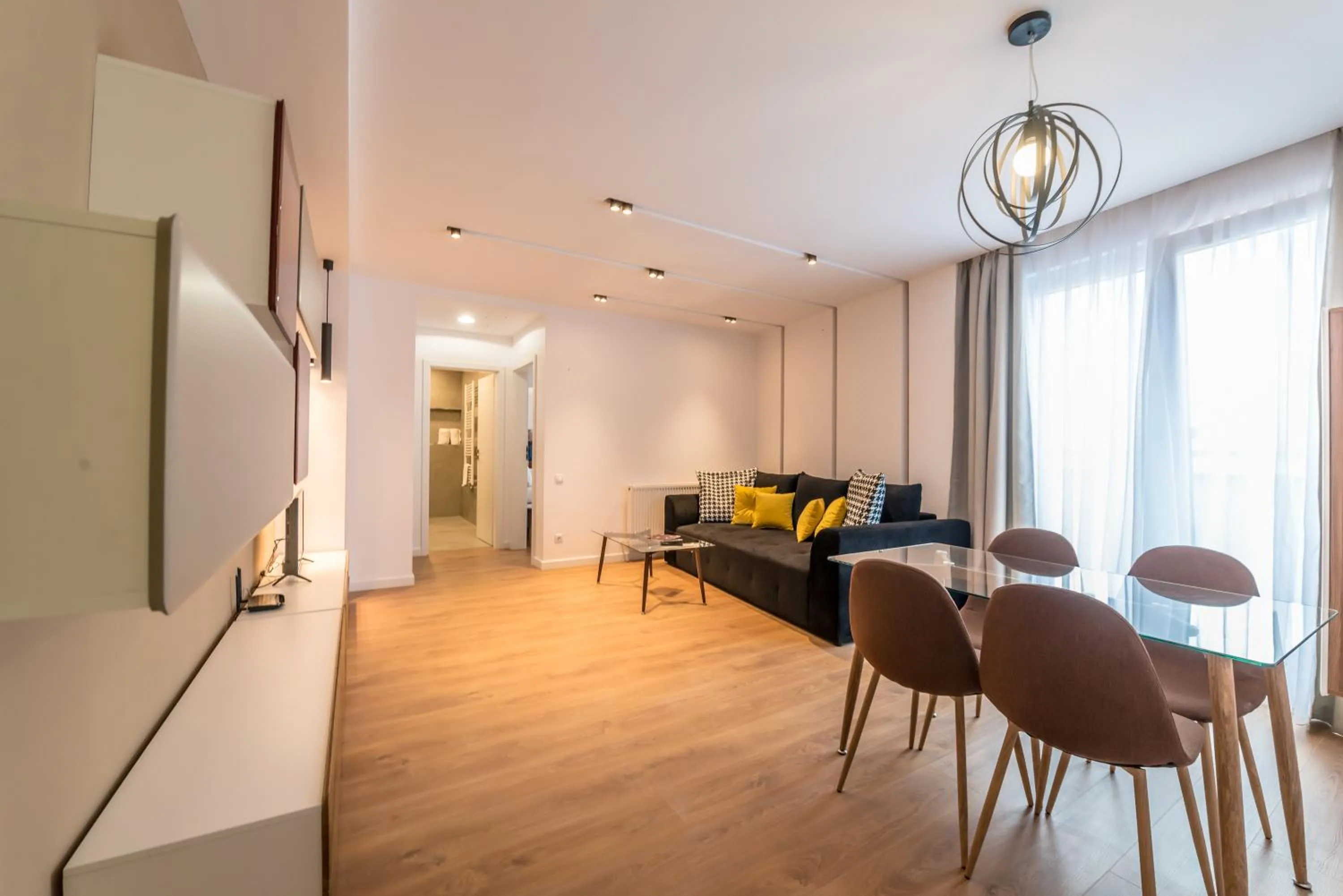 Living room in UBA Accommodation Aparthotel