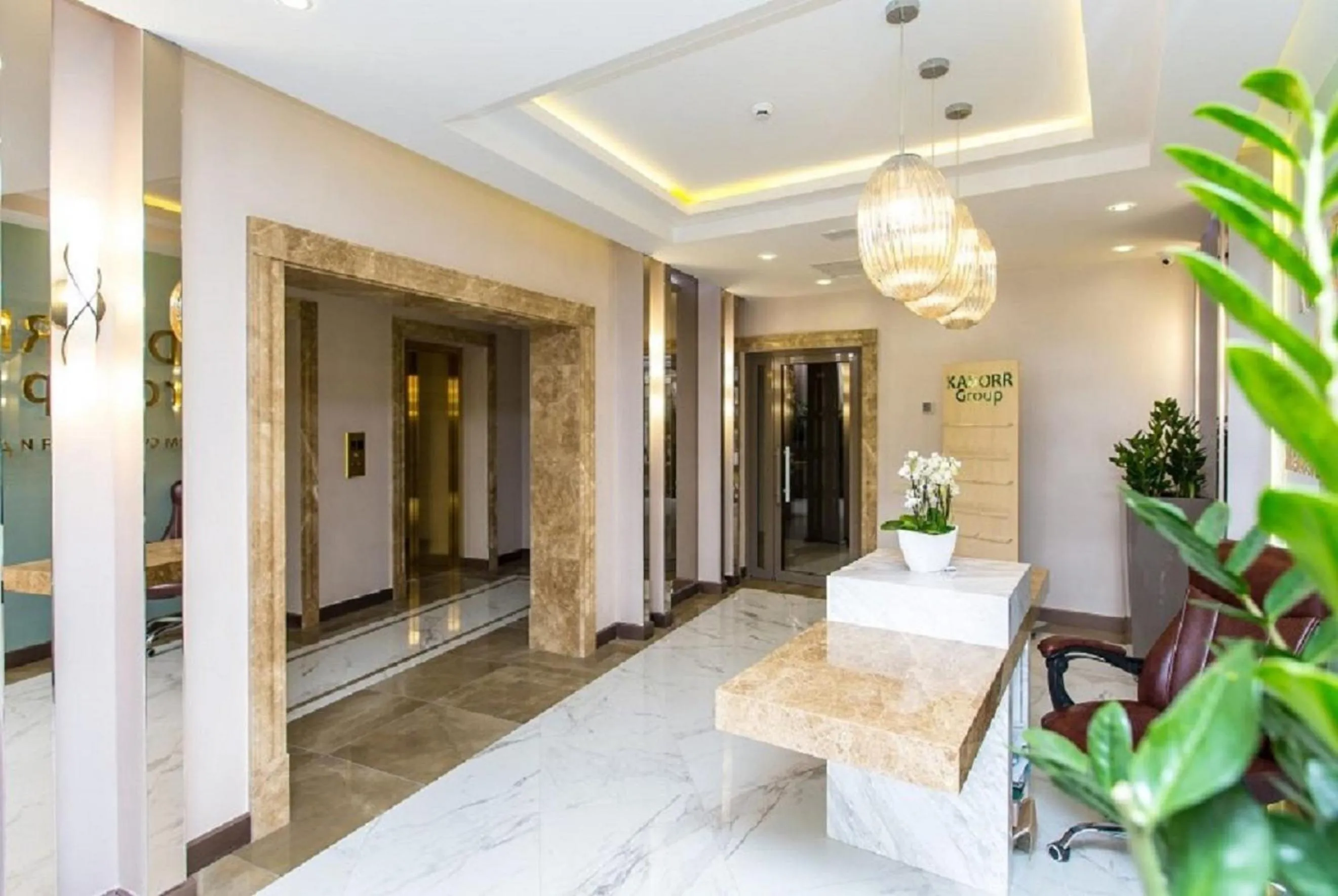 Lobby or reception in Odessa Pearl Apart Arcadia
