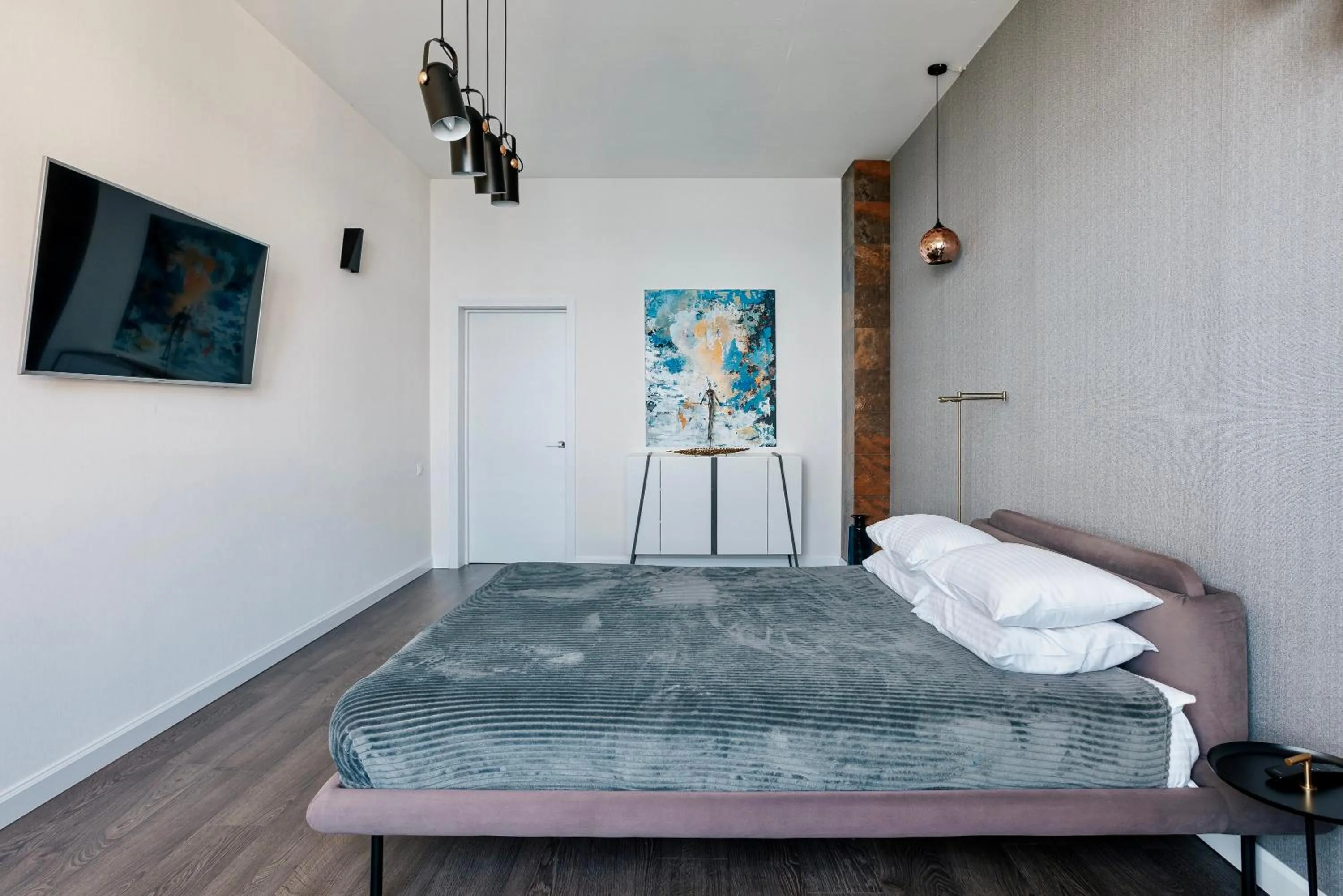 Bedroom, Bed in Odessa Pearl Apart Arcadia