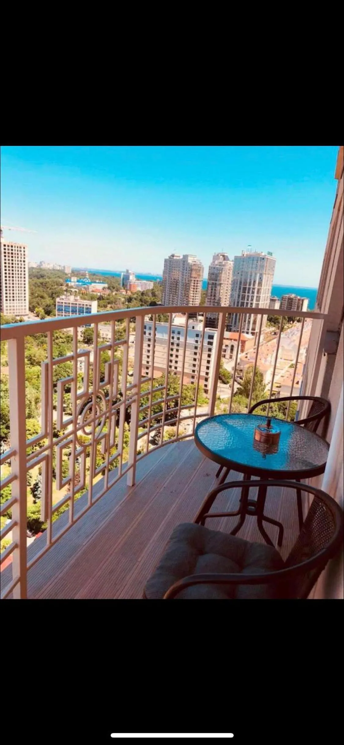 Balcony/Terrace in Odessa Pearl Apart Arcadia