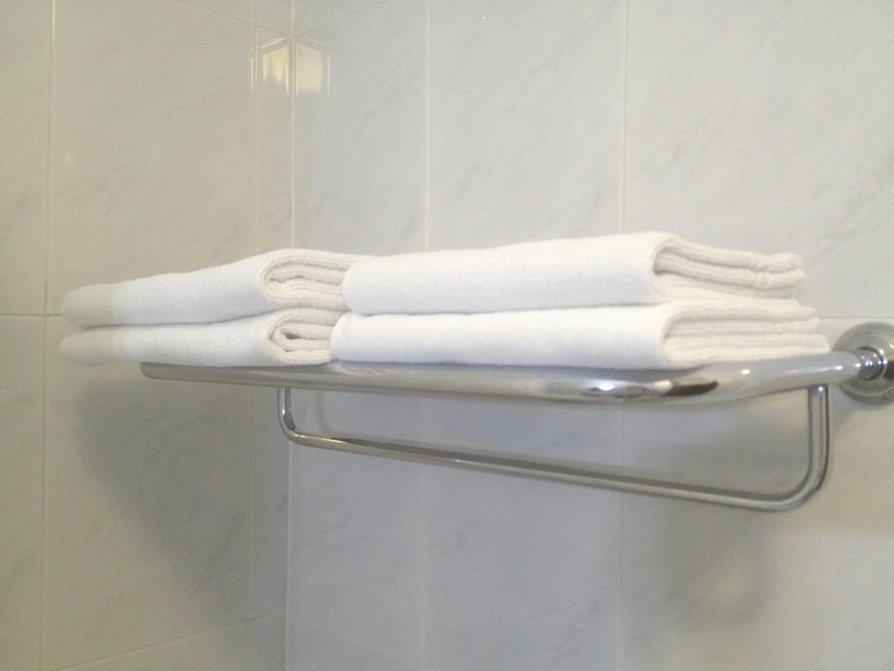 Bathroom in Pensión Capital de Galicia