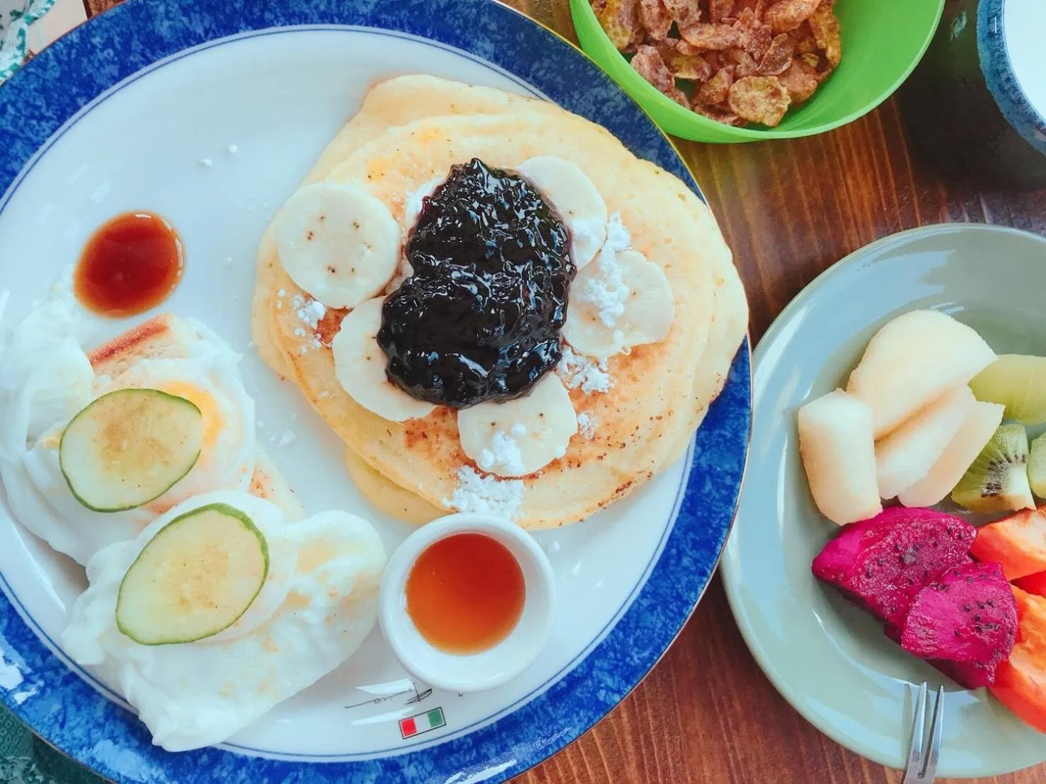Food close-up in Dreamer Boutique Hotel