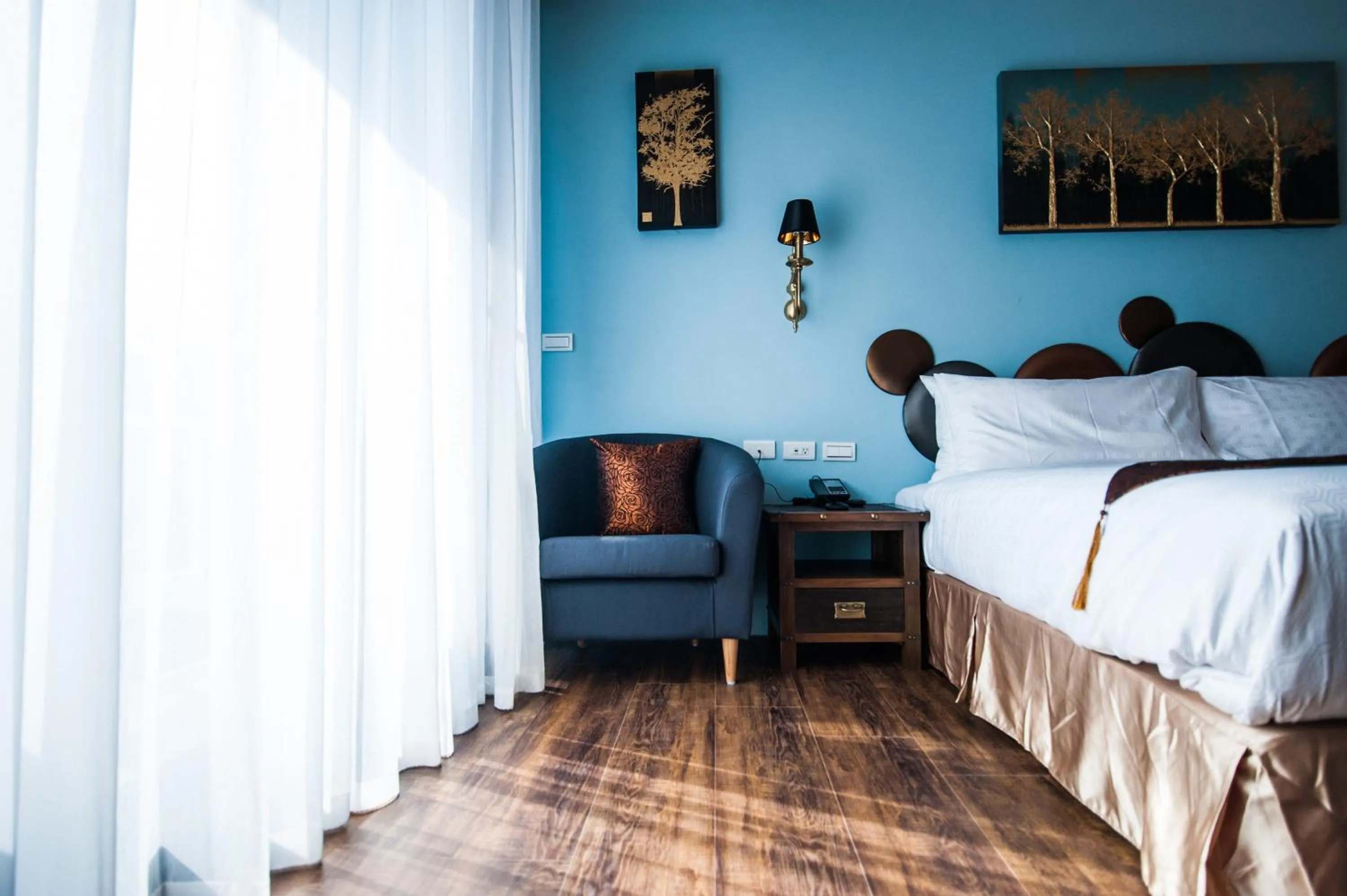 Bed in Dreamer Boutique Hotel