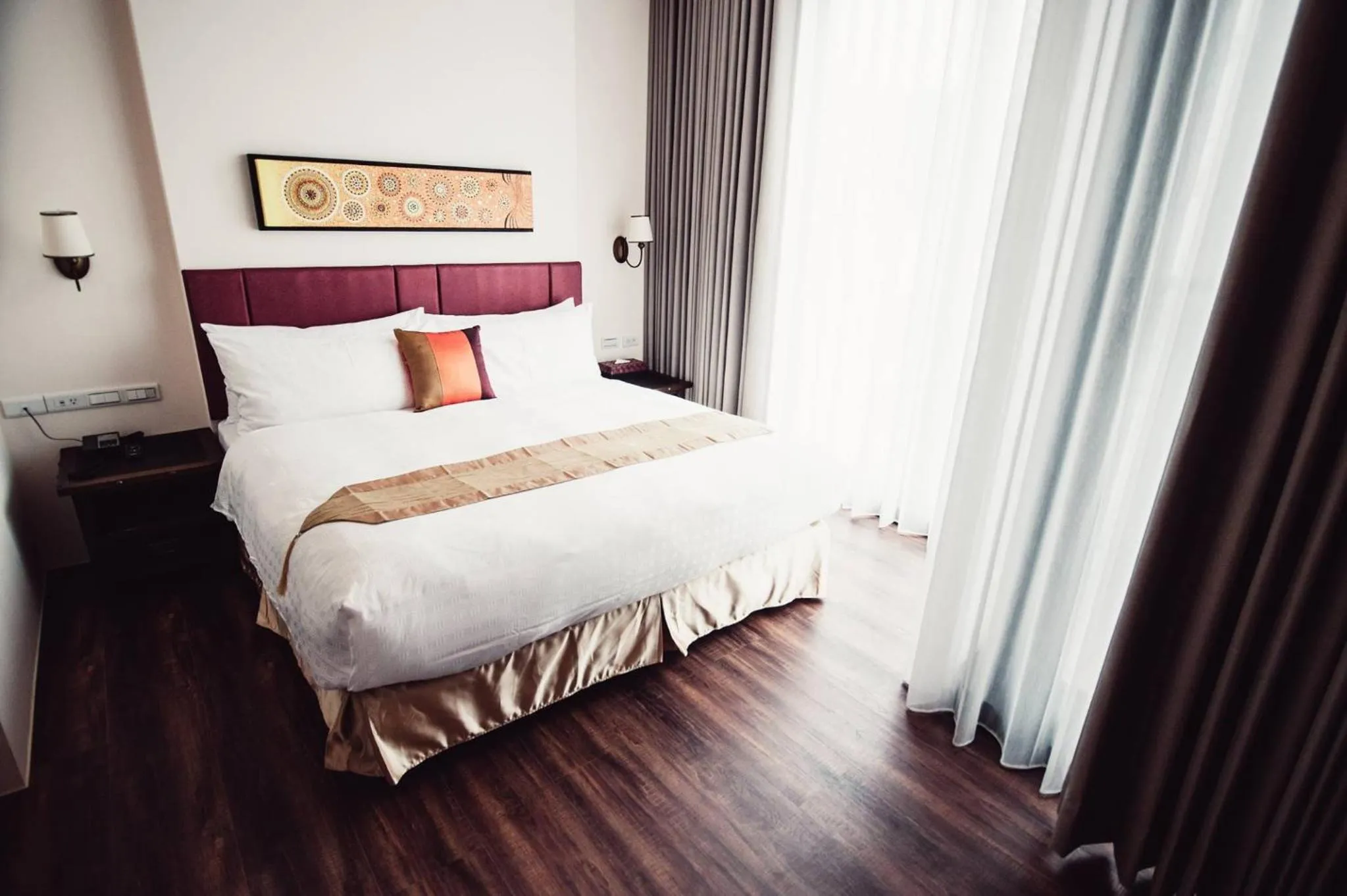 Bed in Dreamer Boutique Hotel