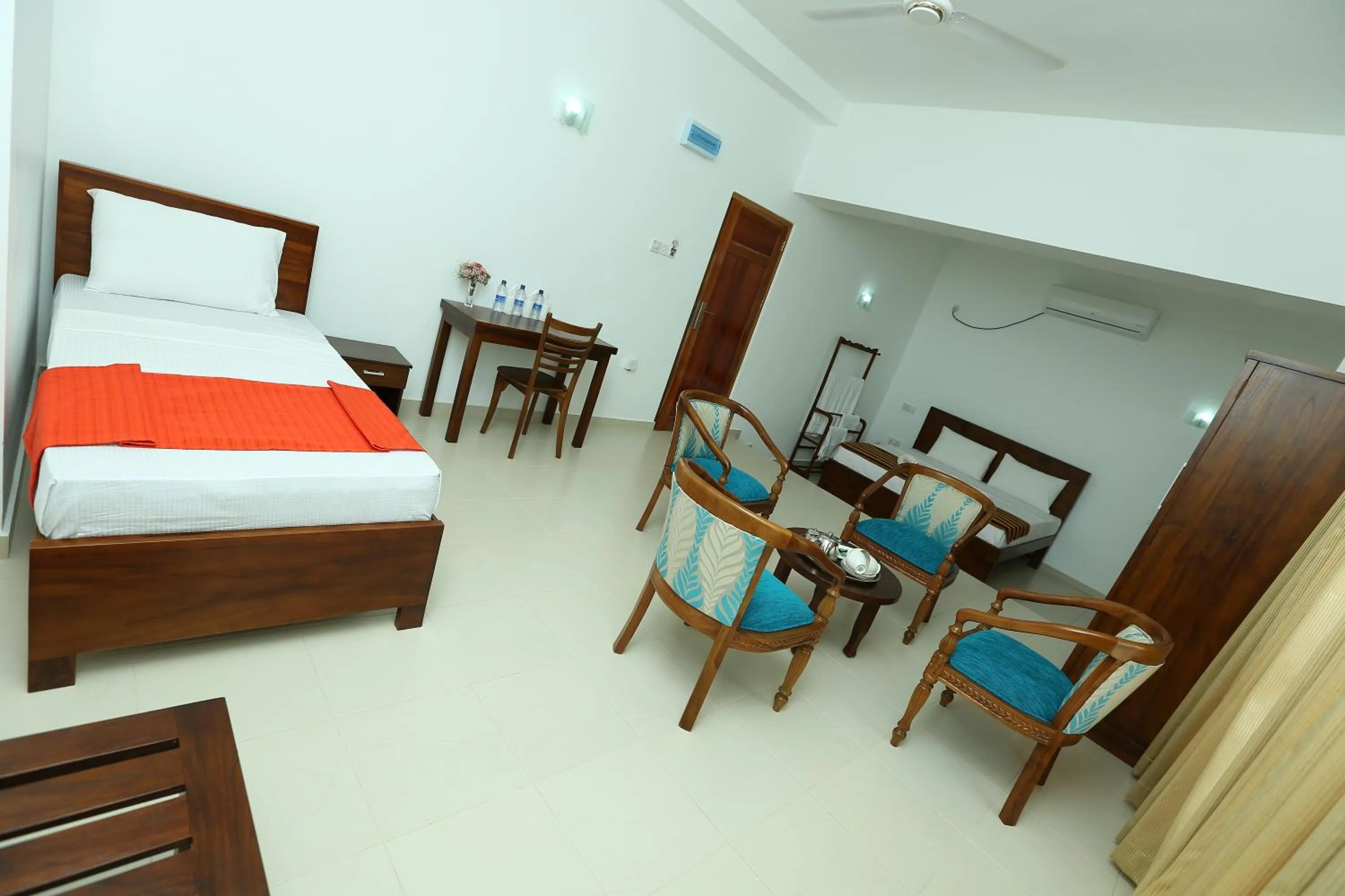 Bed in Hotel Oviya