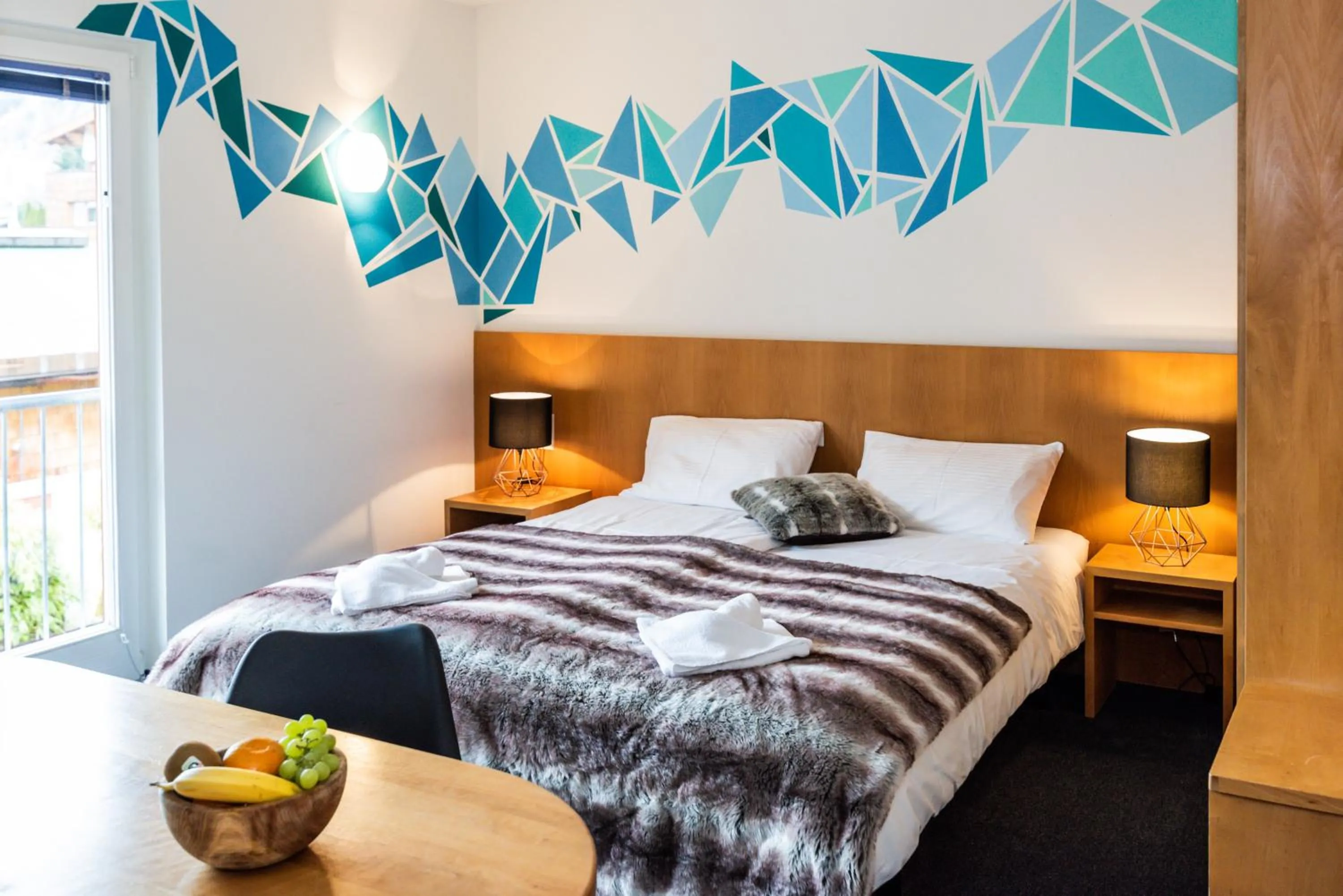 Bedroom, Bed in Ibex Lodge