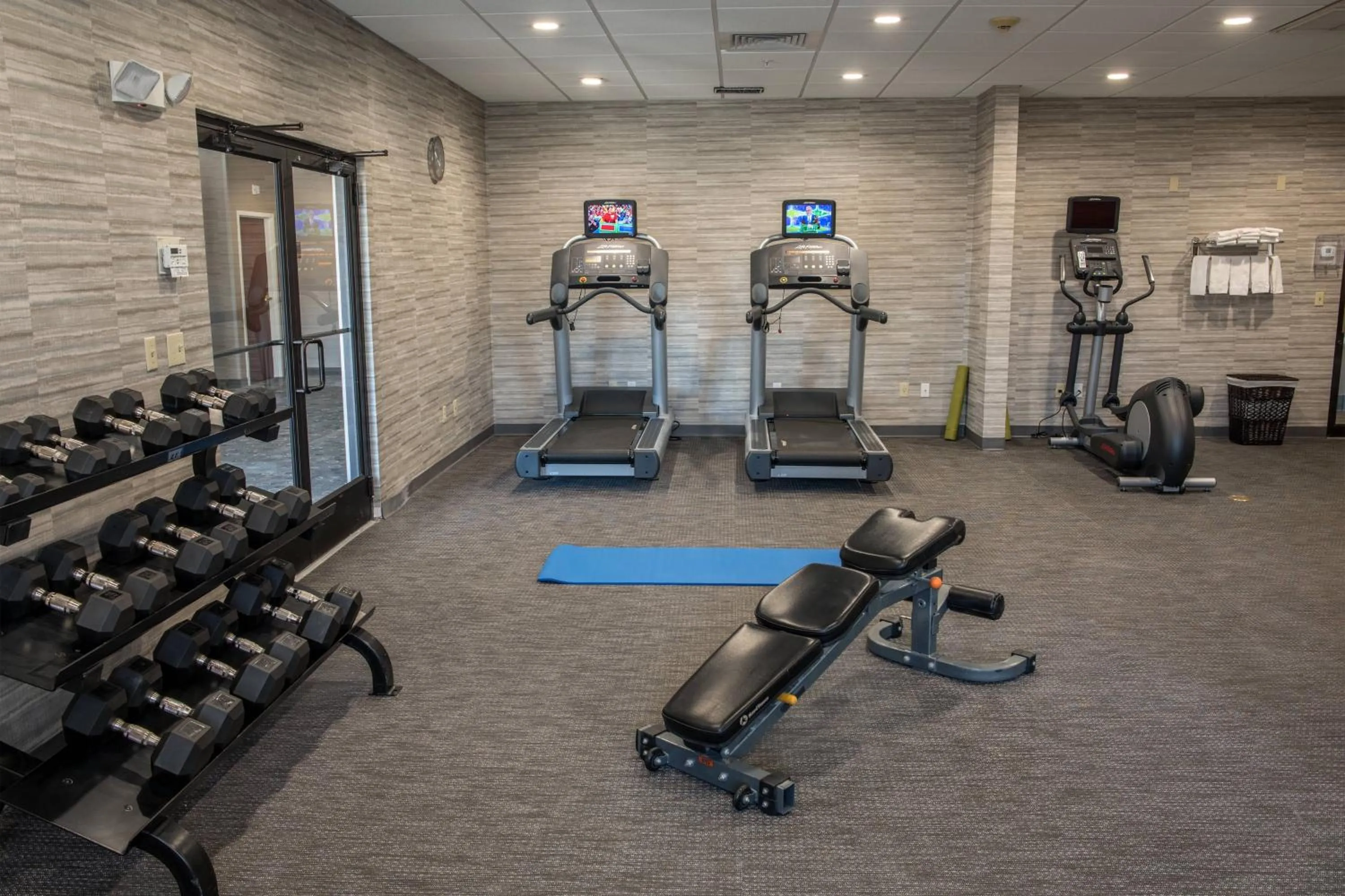 Fitness centre/facilities in Courtyard by Marriott Norwich