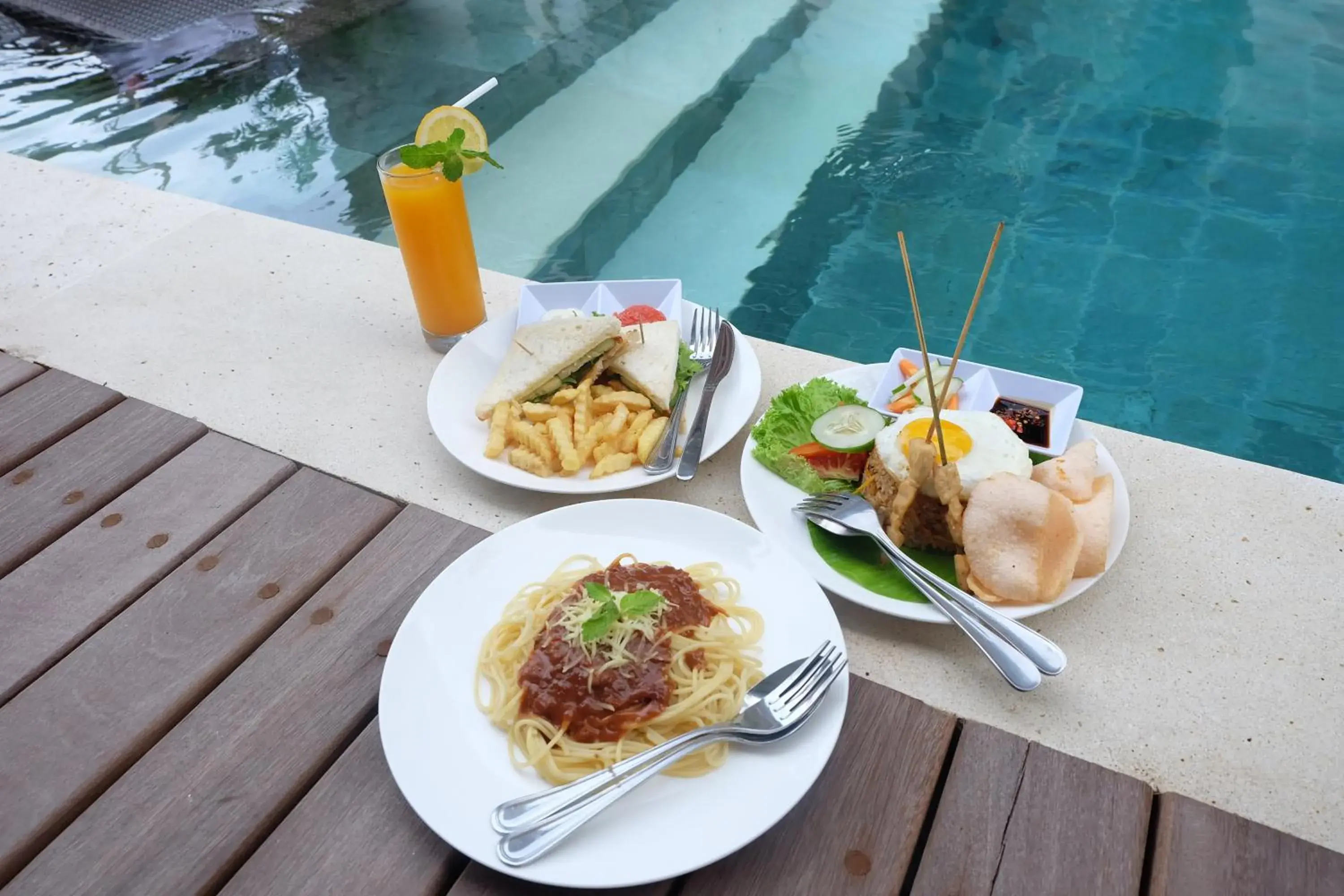 American breakfast in Mahana Living American breakfast in Mahana Living