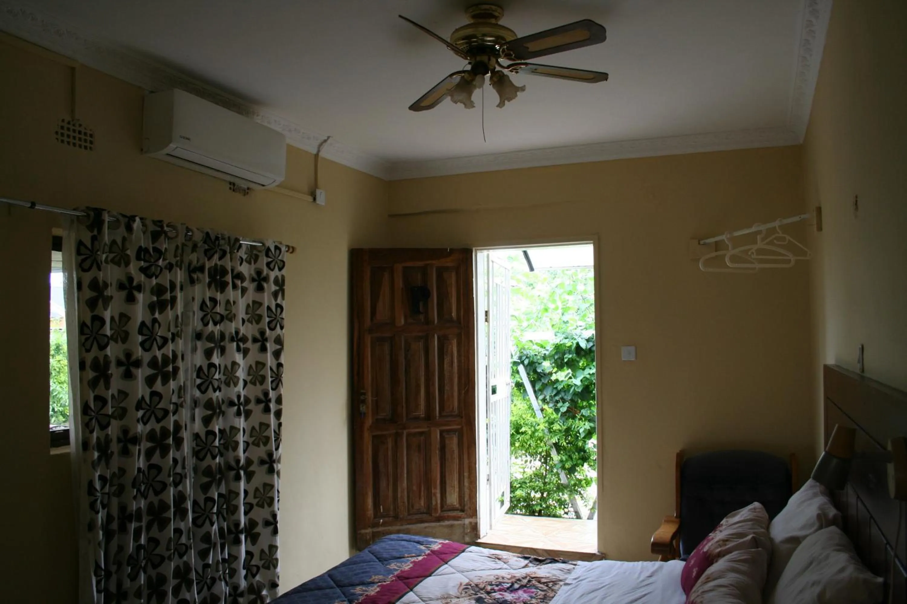 Bed in Honeybed Lodge