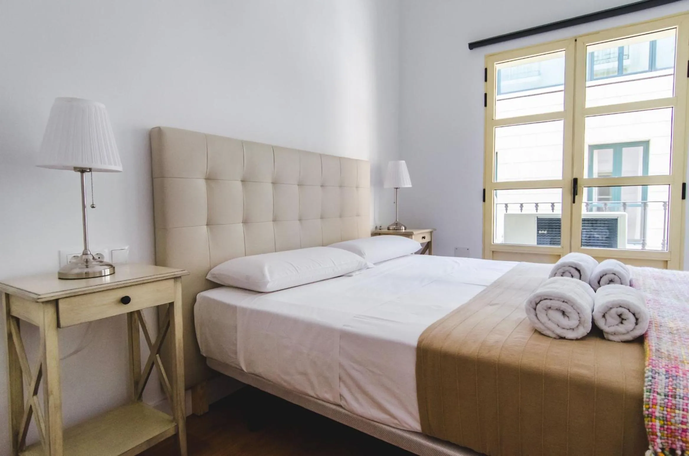 Bedroom, Bed in Malaga Center Flat Cathedral