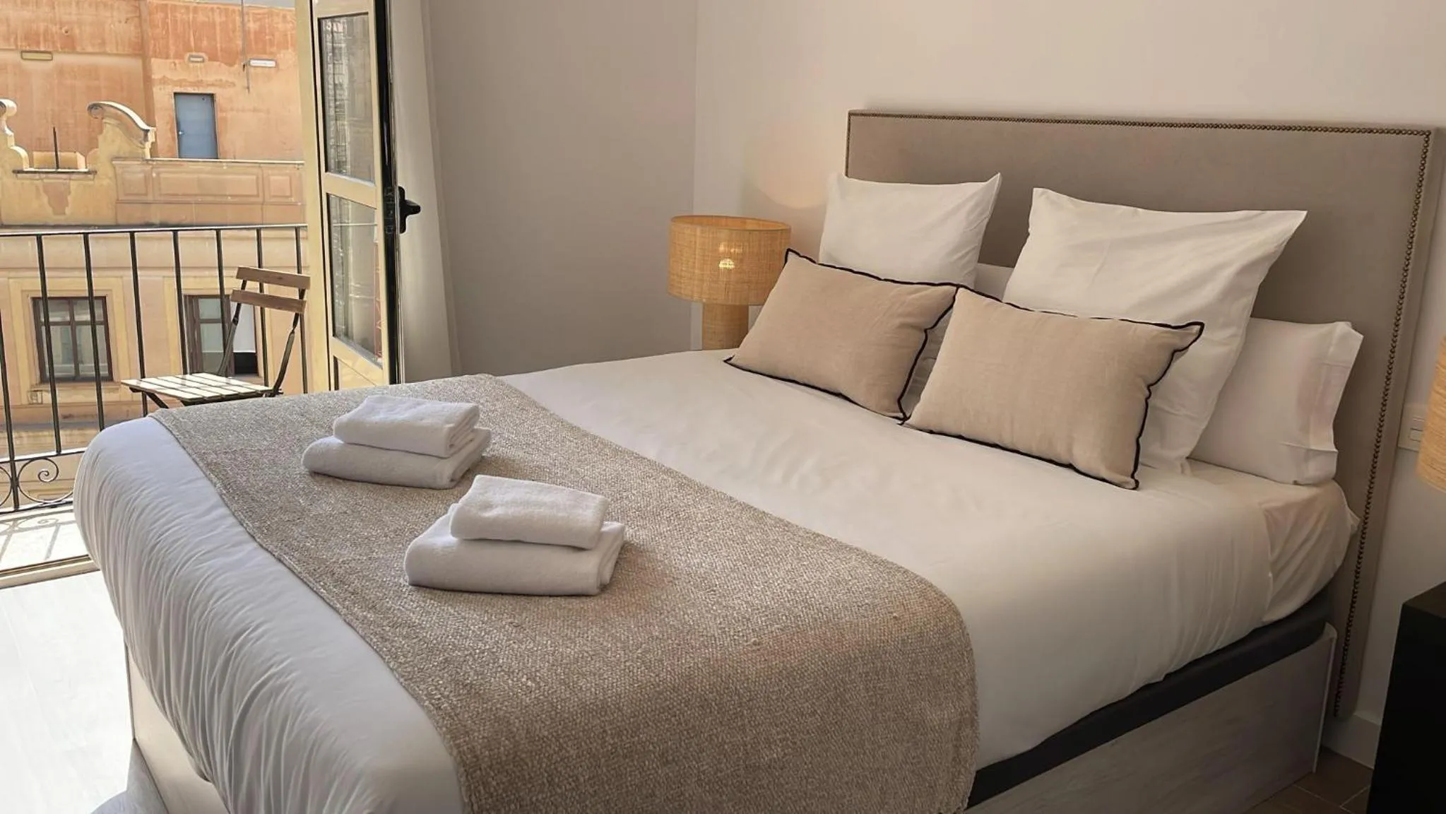 Bed in Malaga Center Flat Cathedral