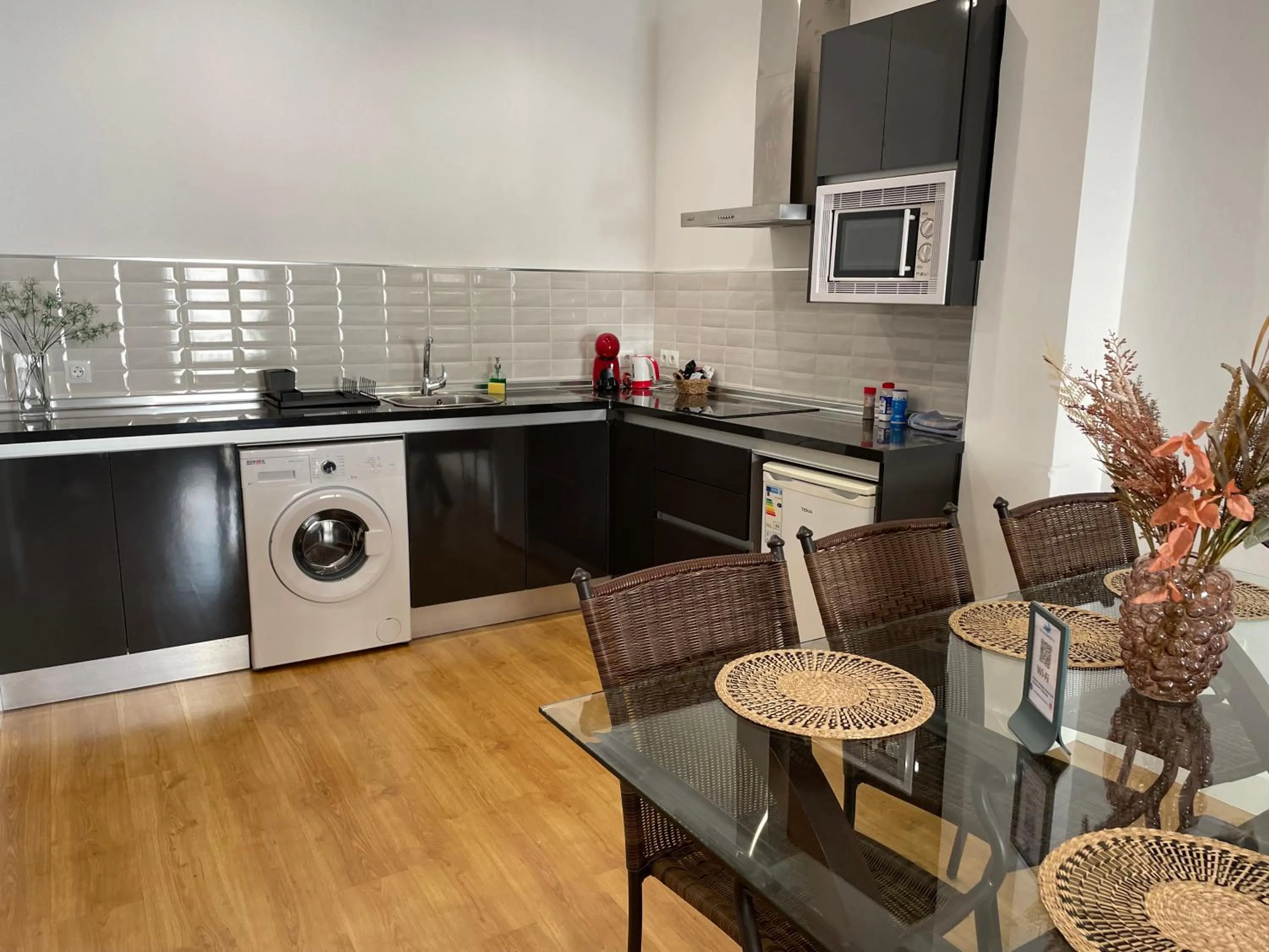 Kitchen or kitchenette in Malaga Center Flat Cathedral