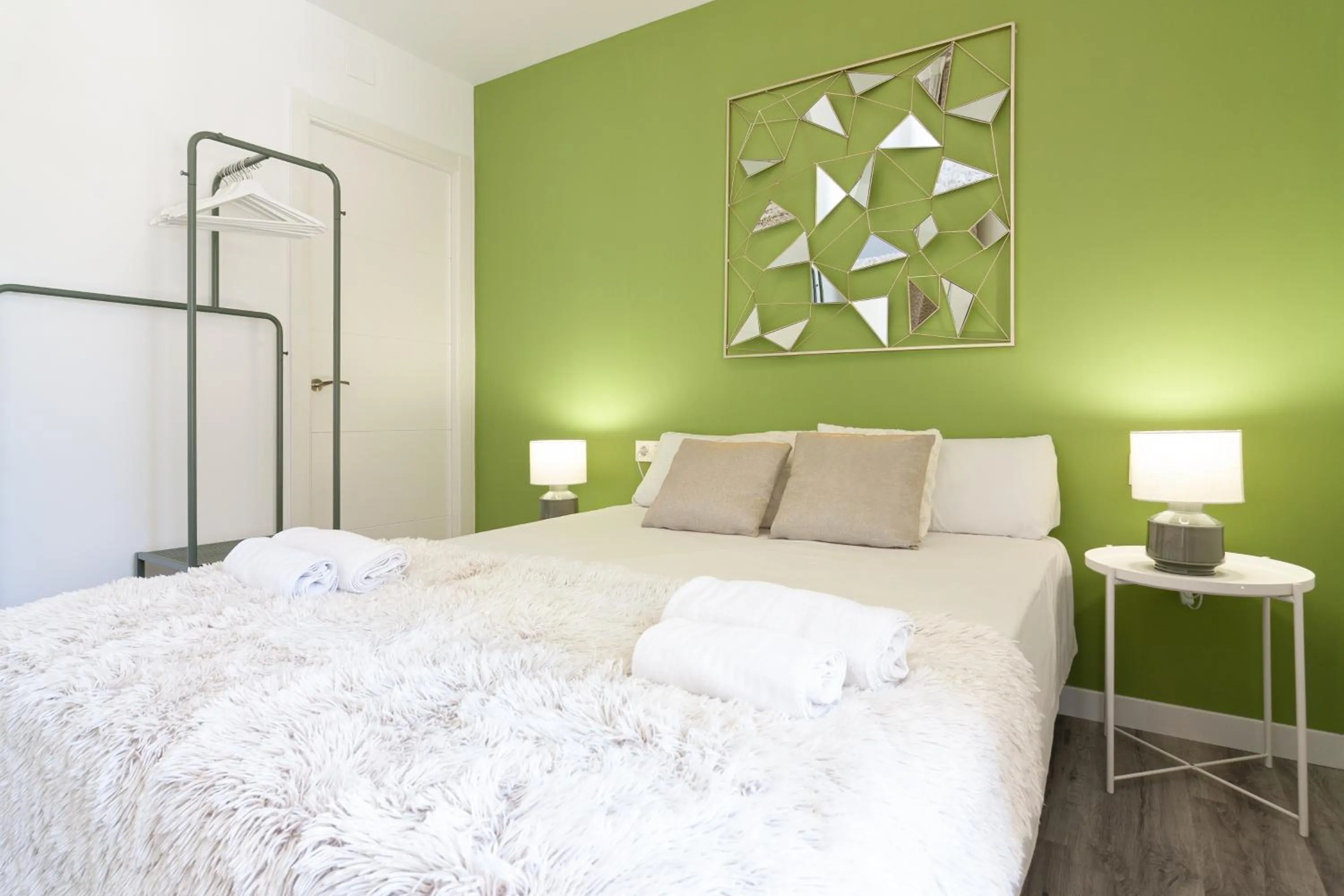Bed in Malaga Center Flat Cathedral