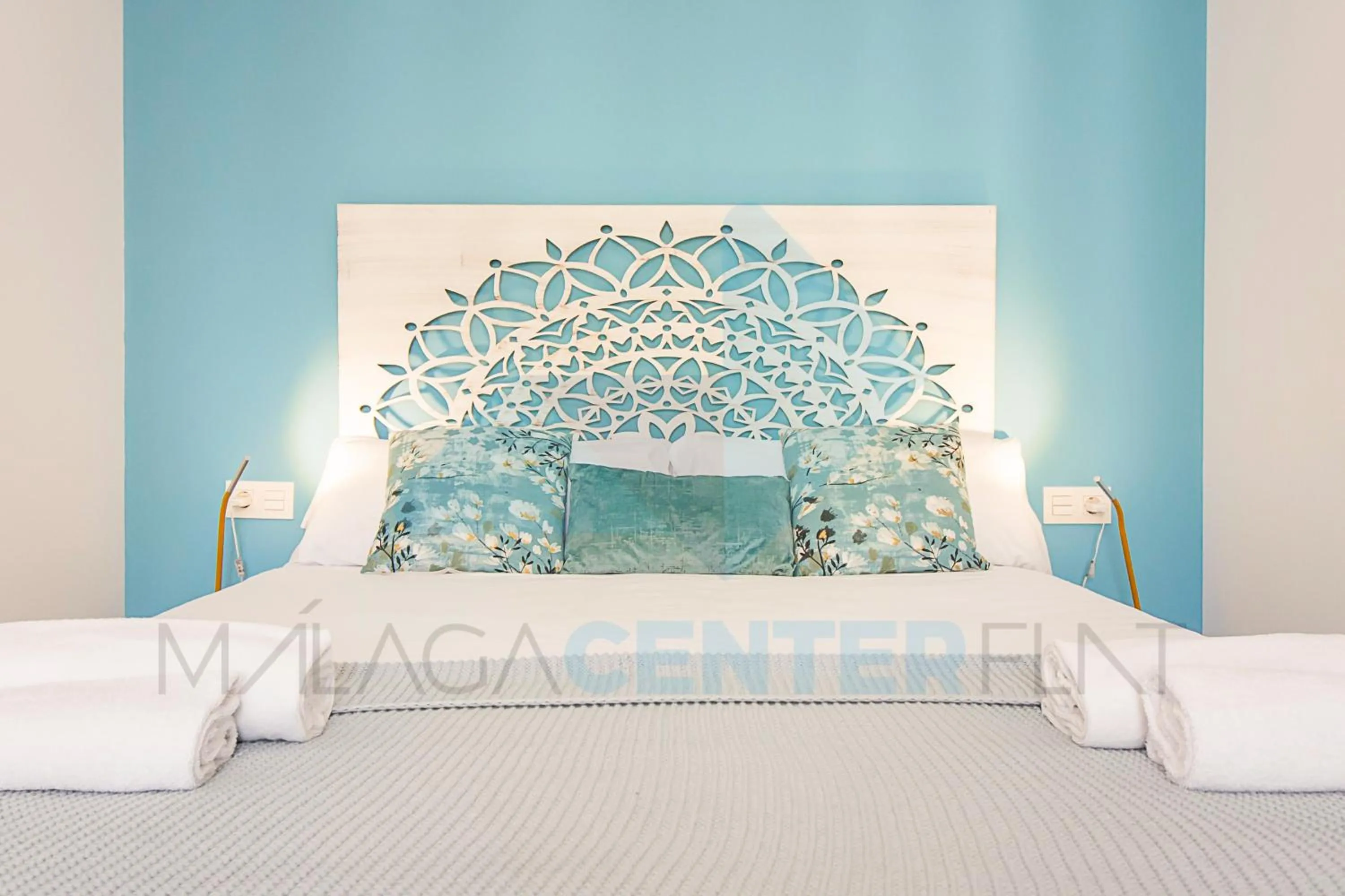 Bed in Malaga Center Flat Cathedral
