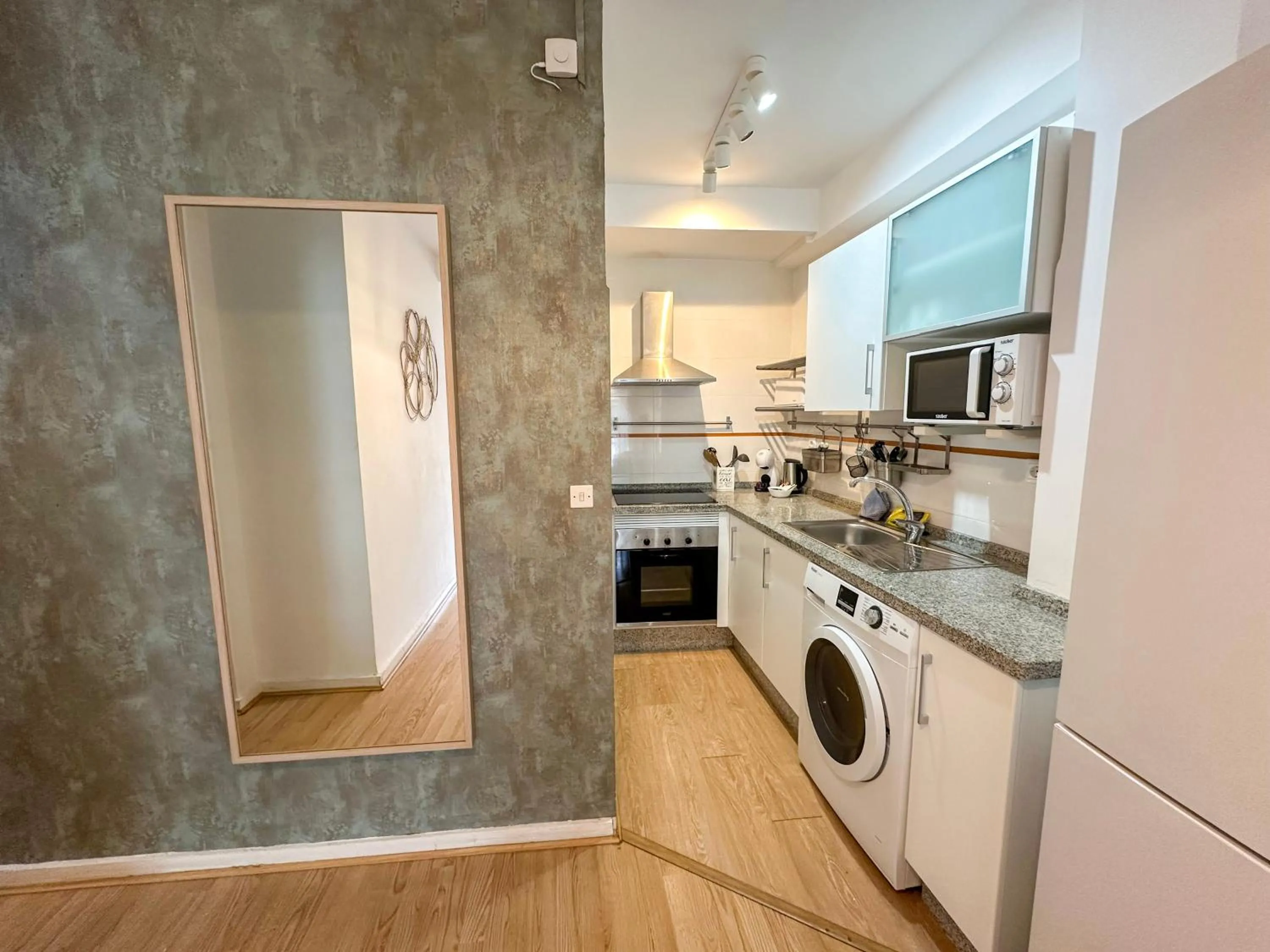 Kitchen or kitchenette in Malaga Center Flat Cathedral