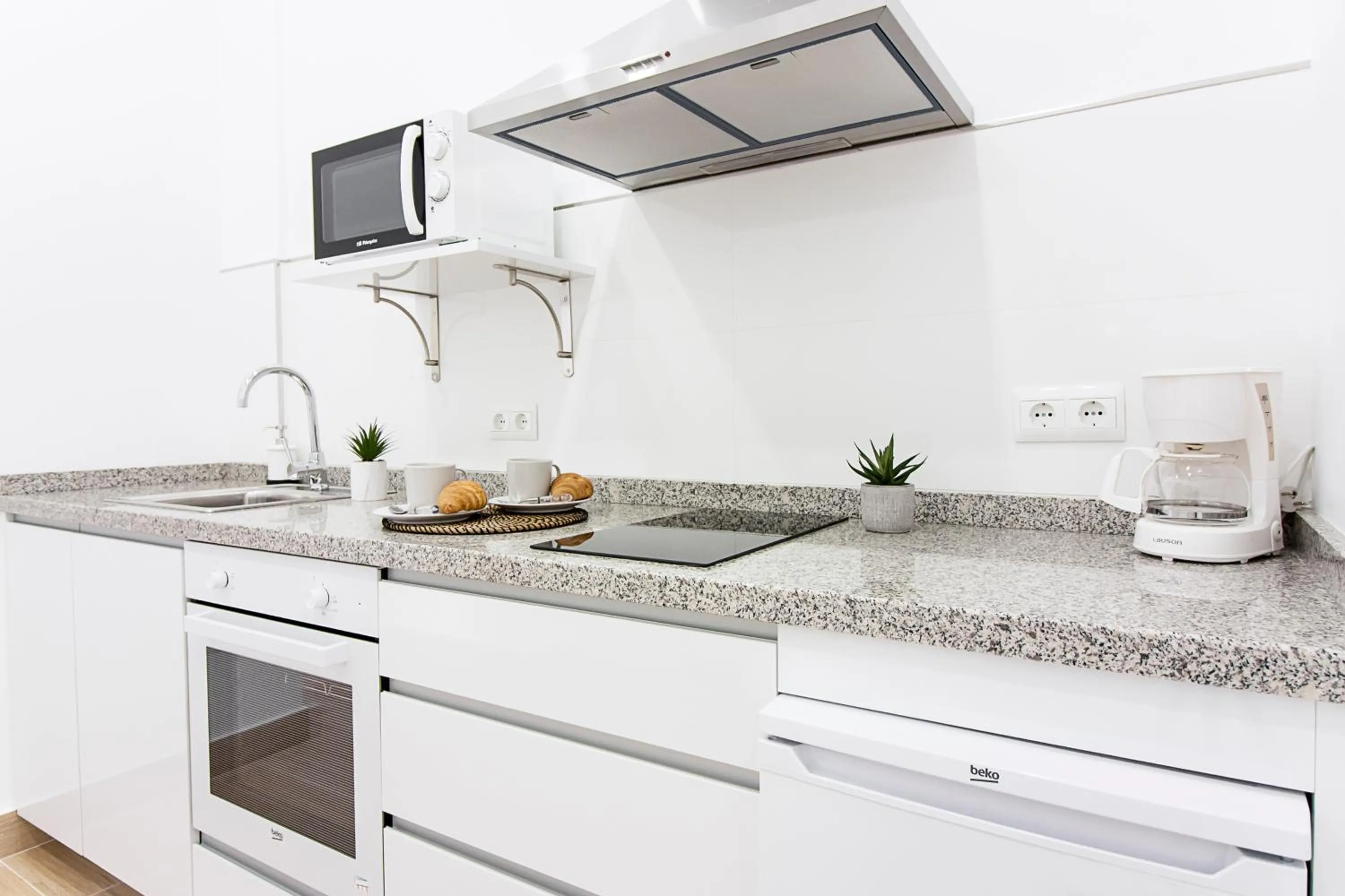 Kitchen or kitchenette in Malaga Center Flat Cathedral