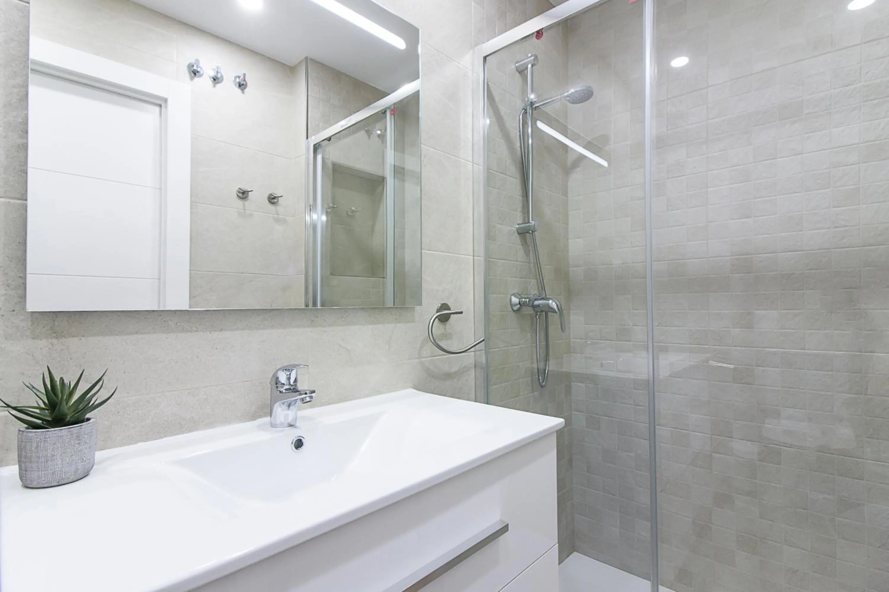 Bathroom in Malaga Center Flat Cathedral