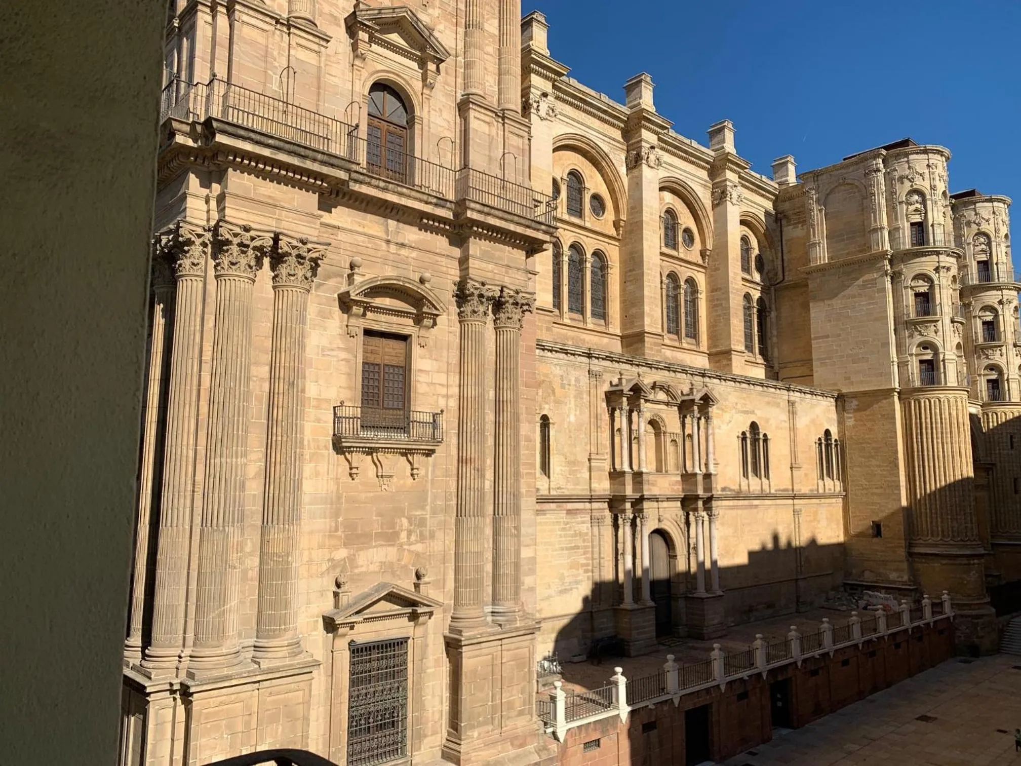 Balcony/Terrace in Malaga Center Flat Cathedral