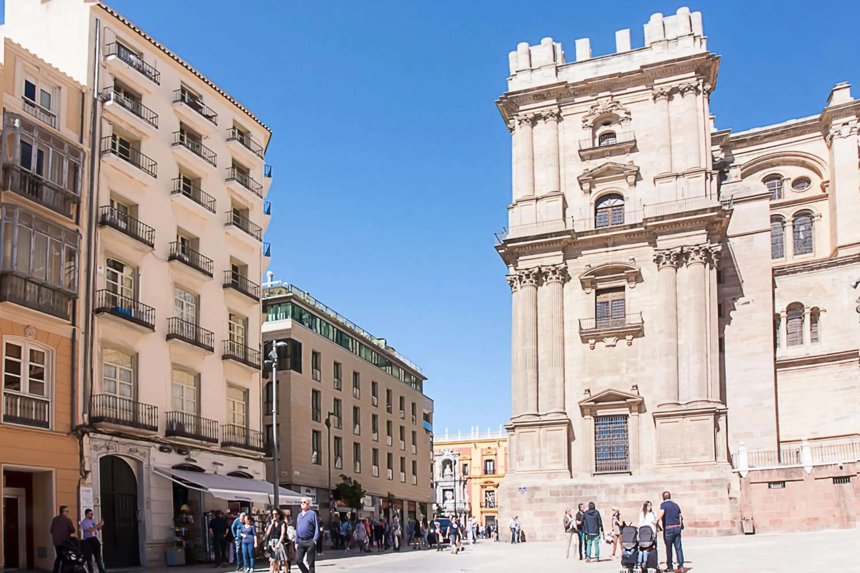 Facade/entrance in Malaga Center Flat Cathedral