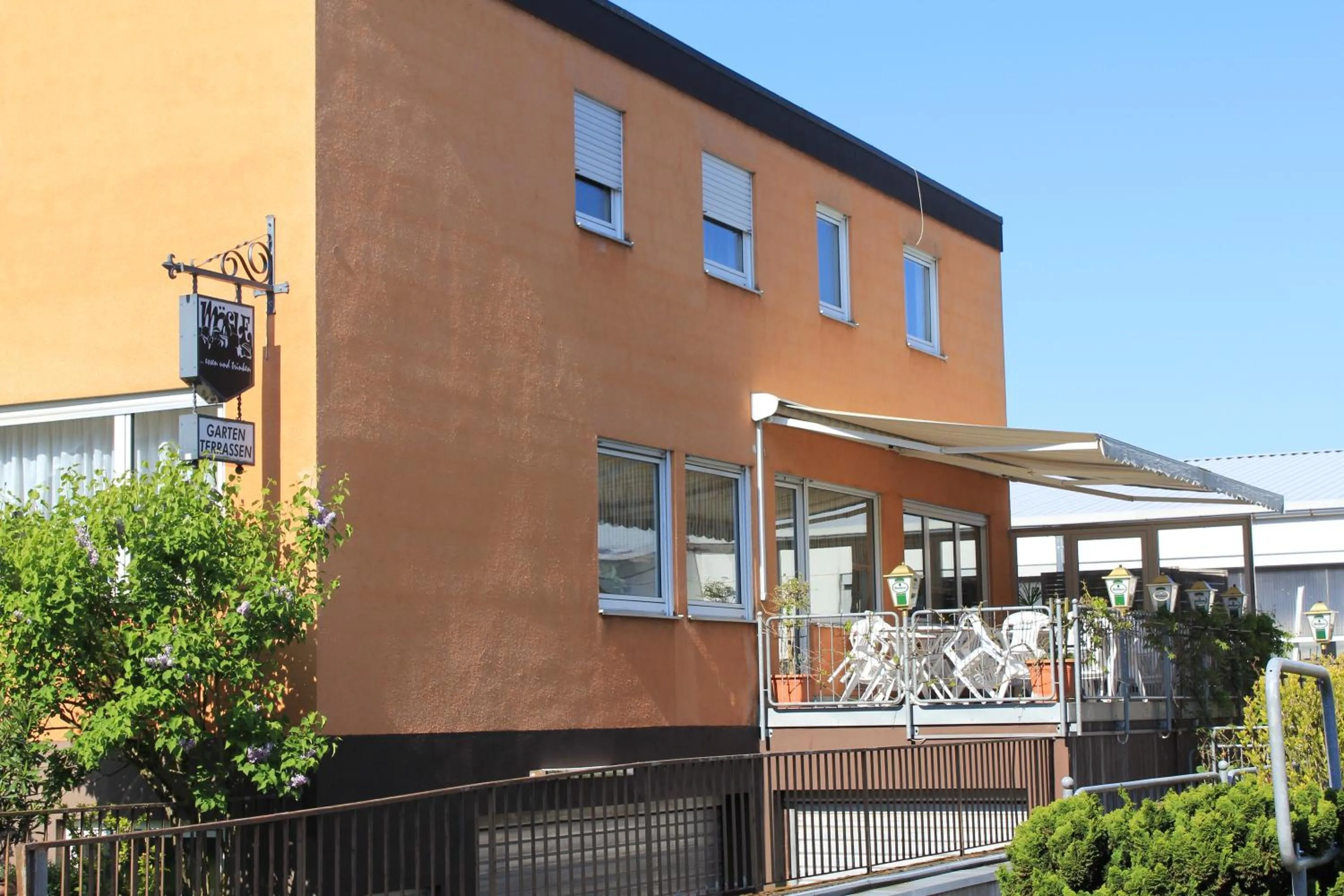 Balcony/Terrace in Gasthaus Mösle