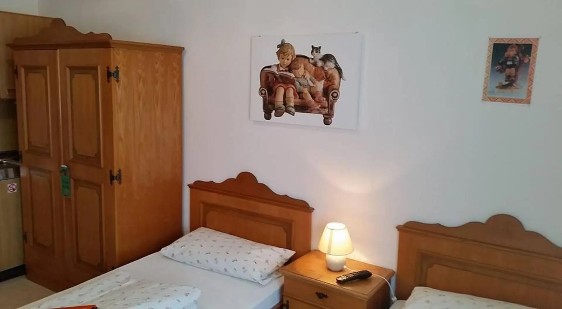 Bed in Gasthaus Mösle