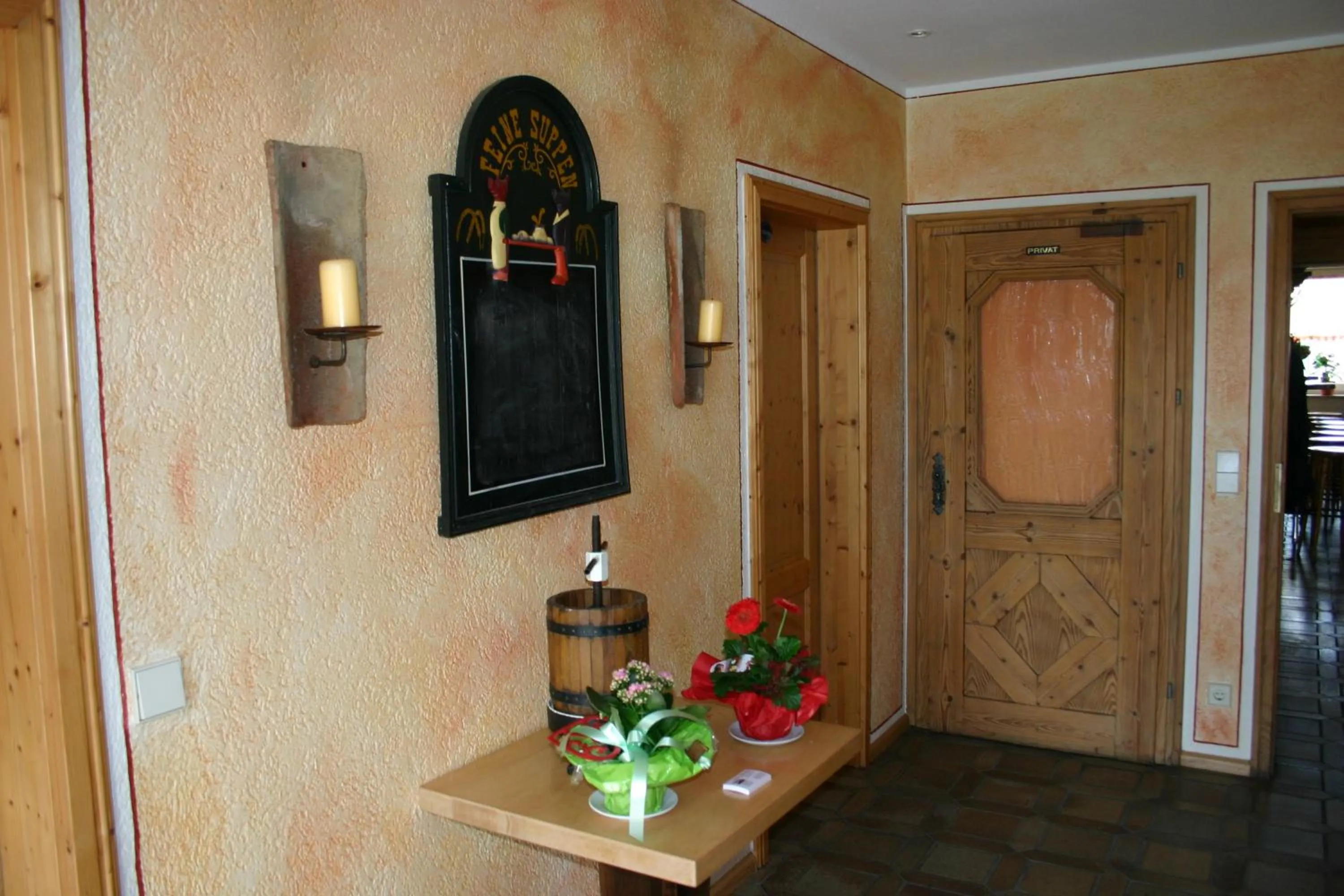 Lobby or reception in Gasthaus Mösle