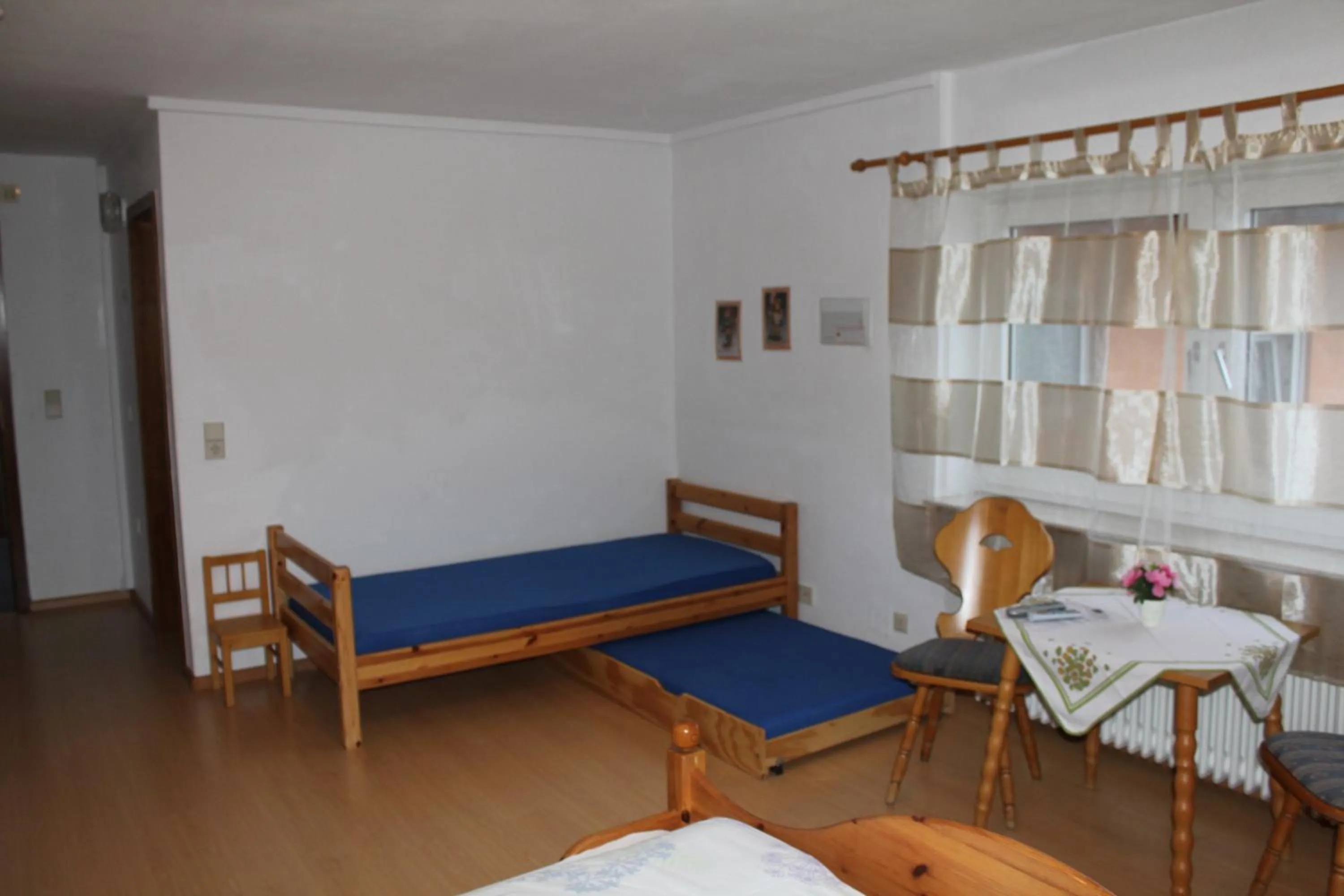 Decorative detail, Bed in Gasthaus Mösle