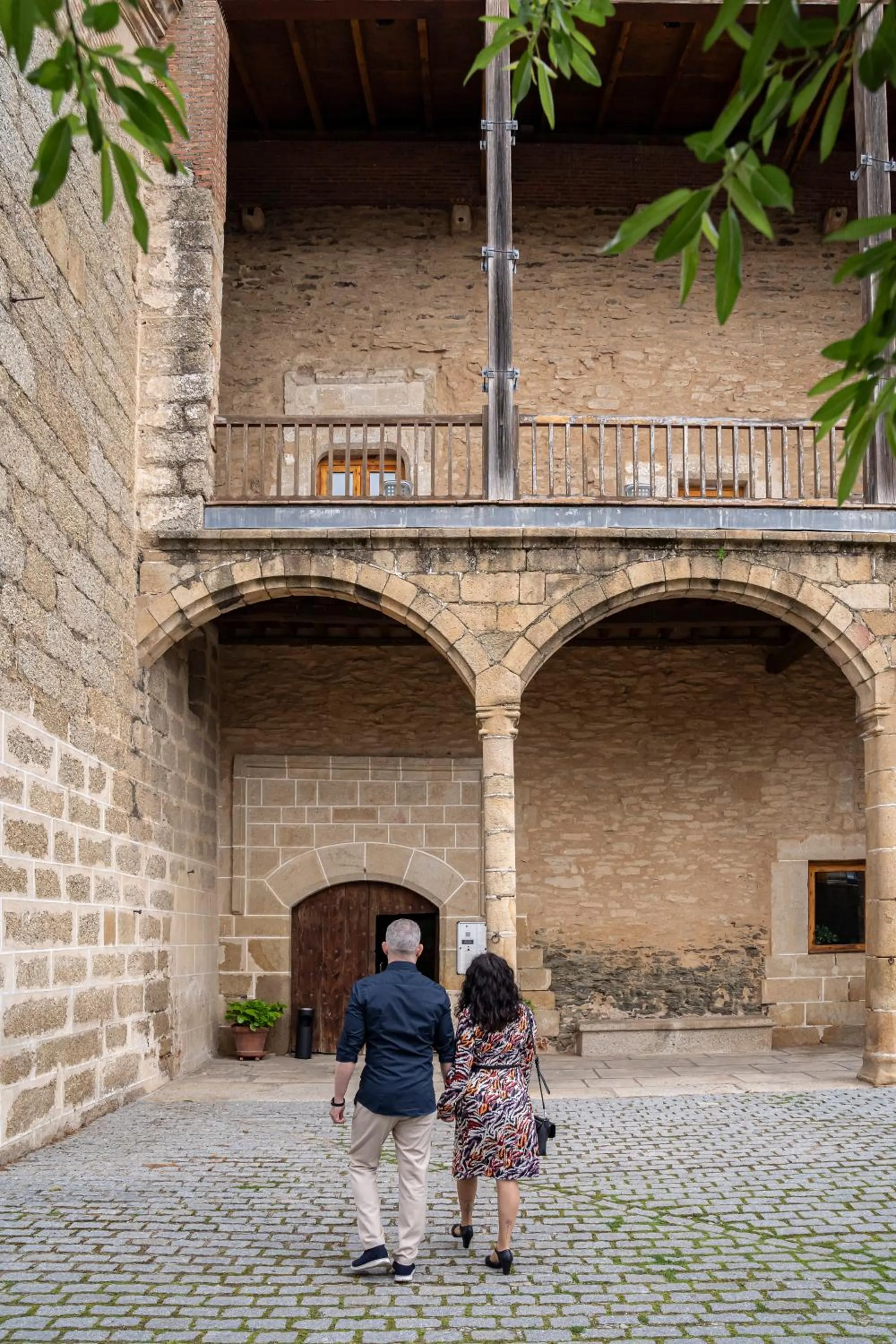 Lobby or reception in Hotel Puente de Alconétar