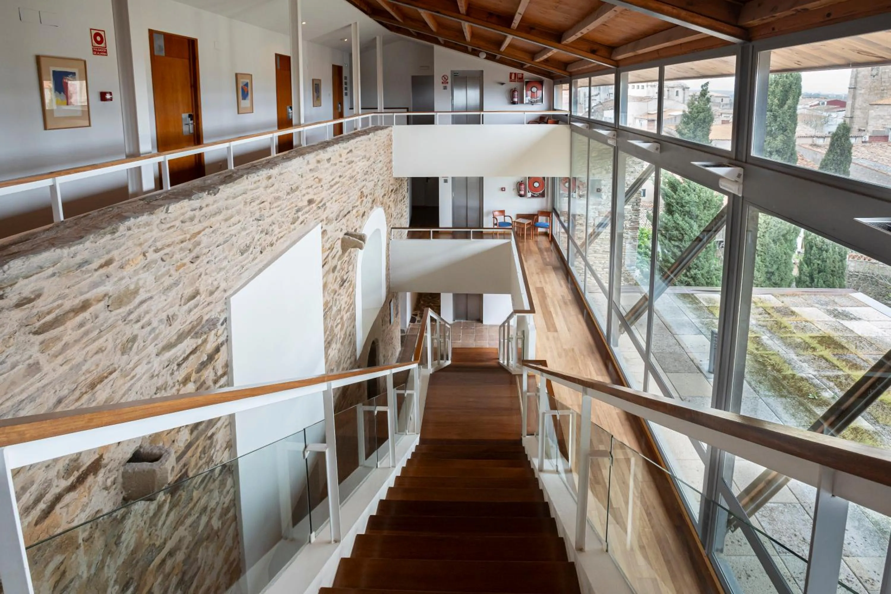 View (from property/room) in Hotel Puente de Alconétar