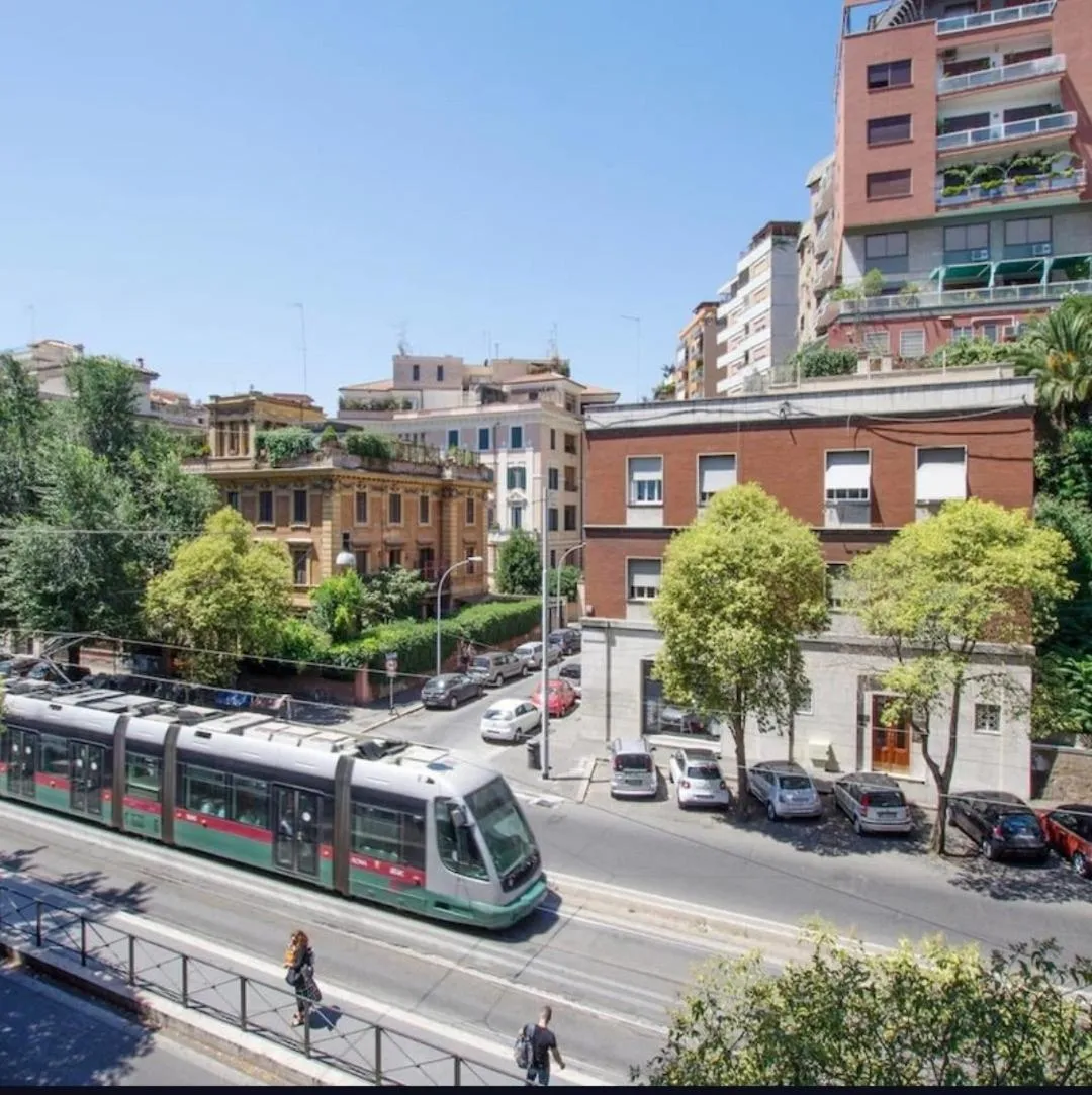 Property building in 247 Luxury Rooms Trastevere