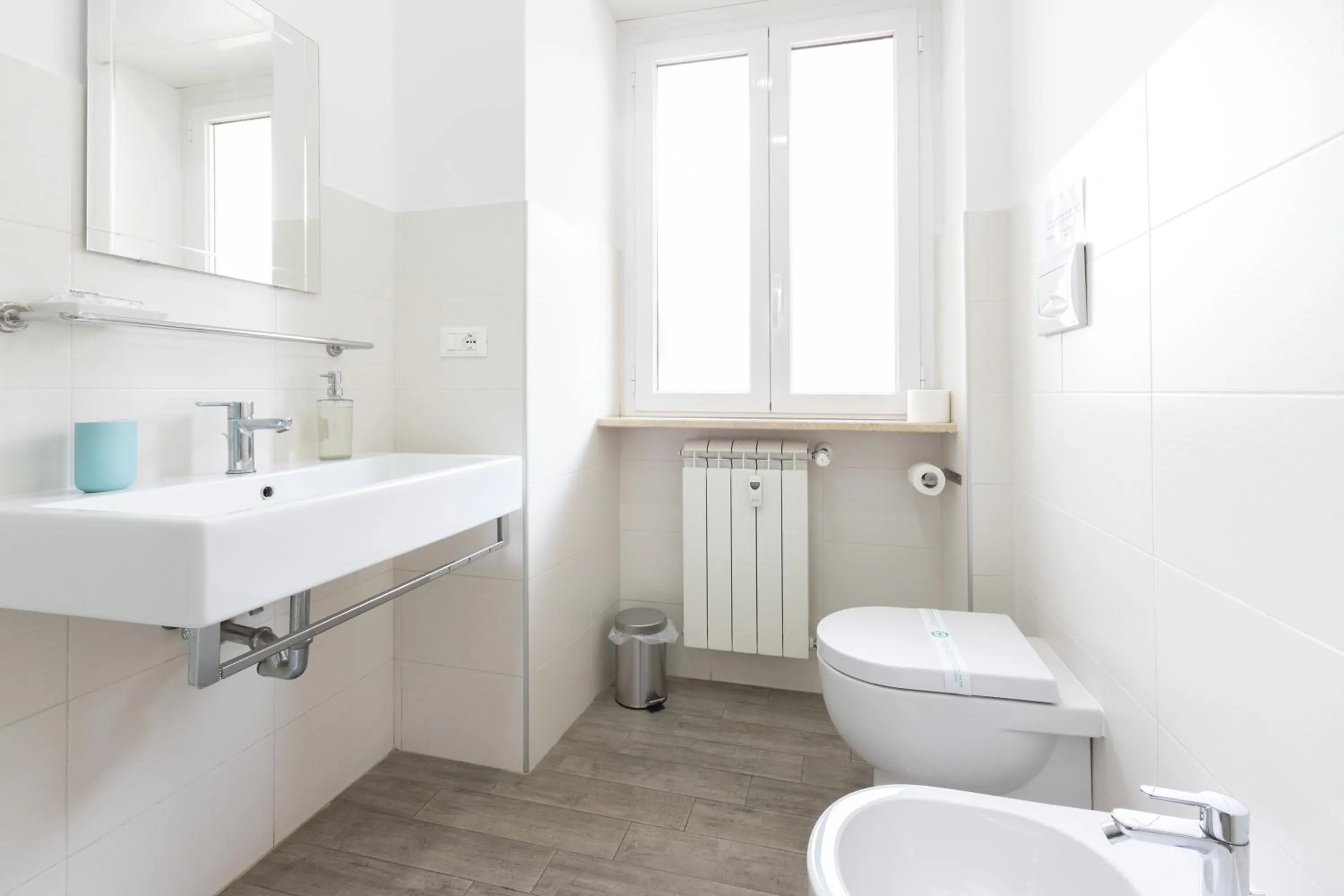 Bathroom in 247 Luxury Rooms Trastevere