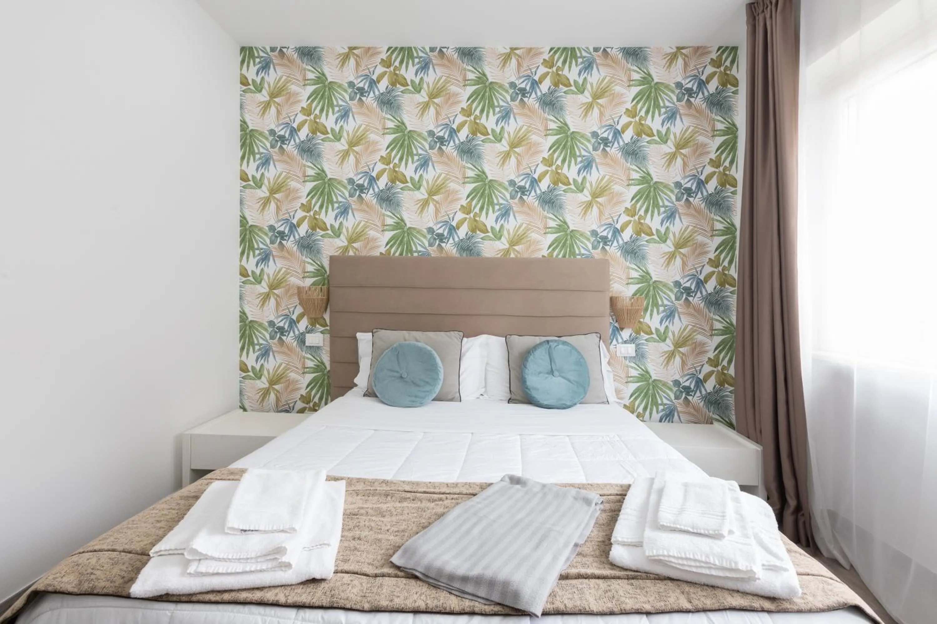 Bed in 247 Luxury Rooms Trastevere