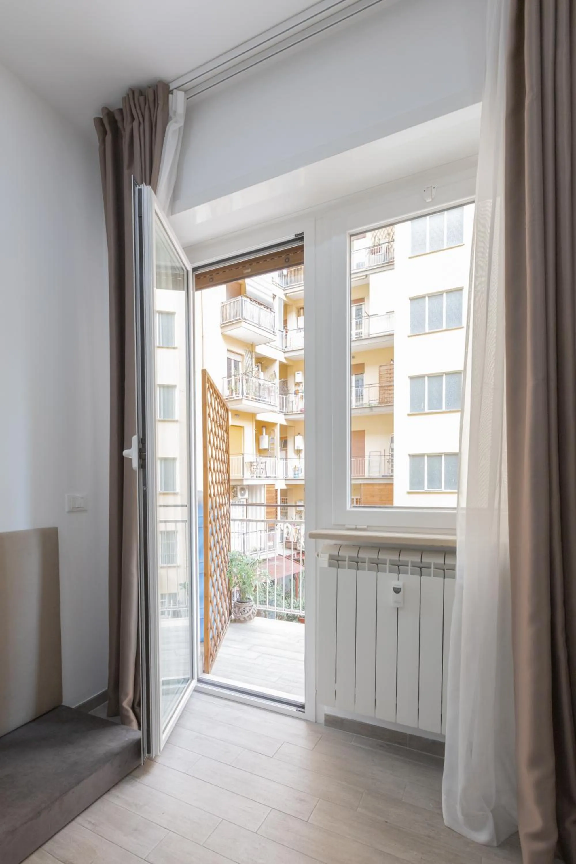 Balcony/Terrace in 247 Luxury Rooms Trastevere