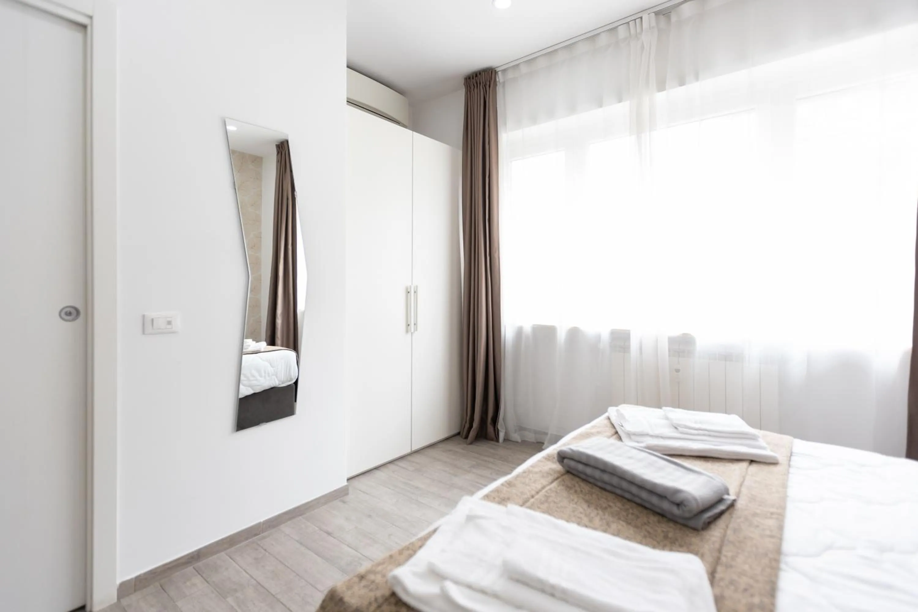 Bed in 247 Luxury Rooms Trastevere