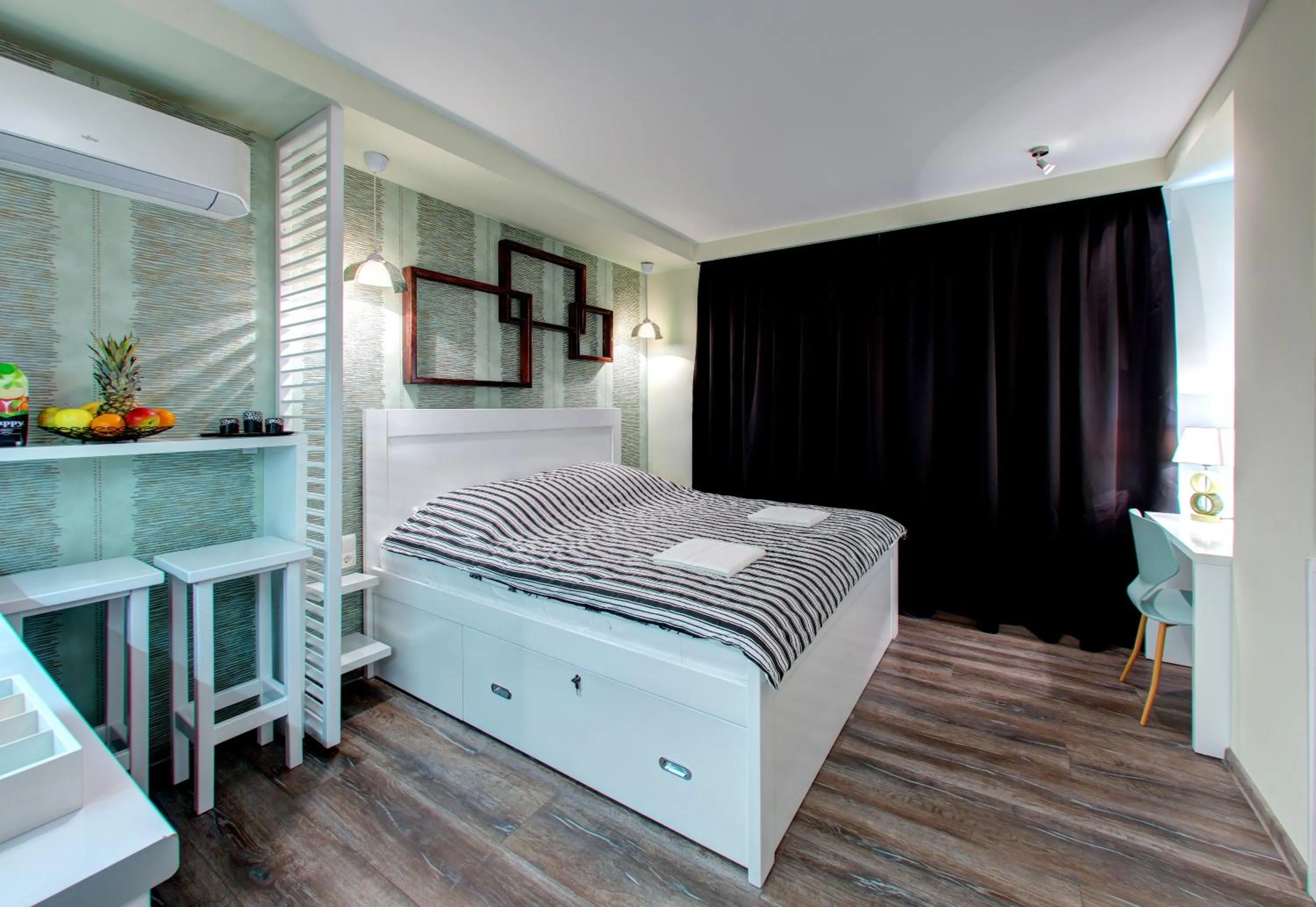 Bed in Luxury Studio Yasmine