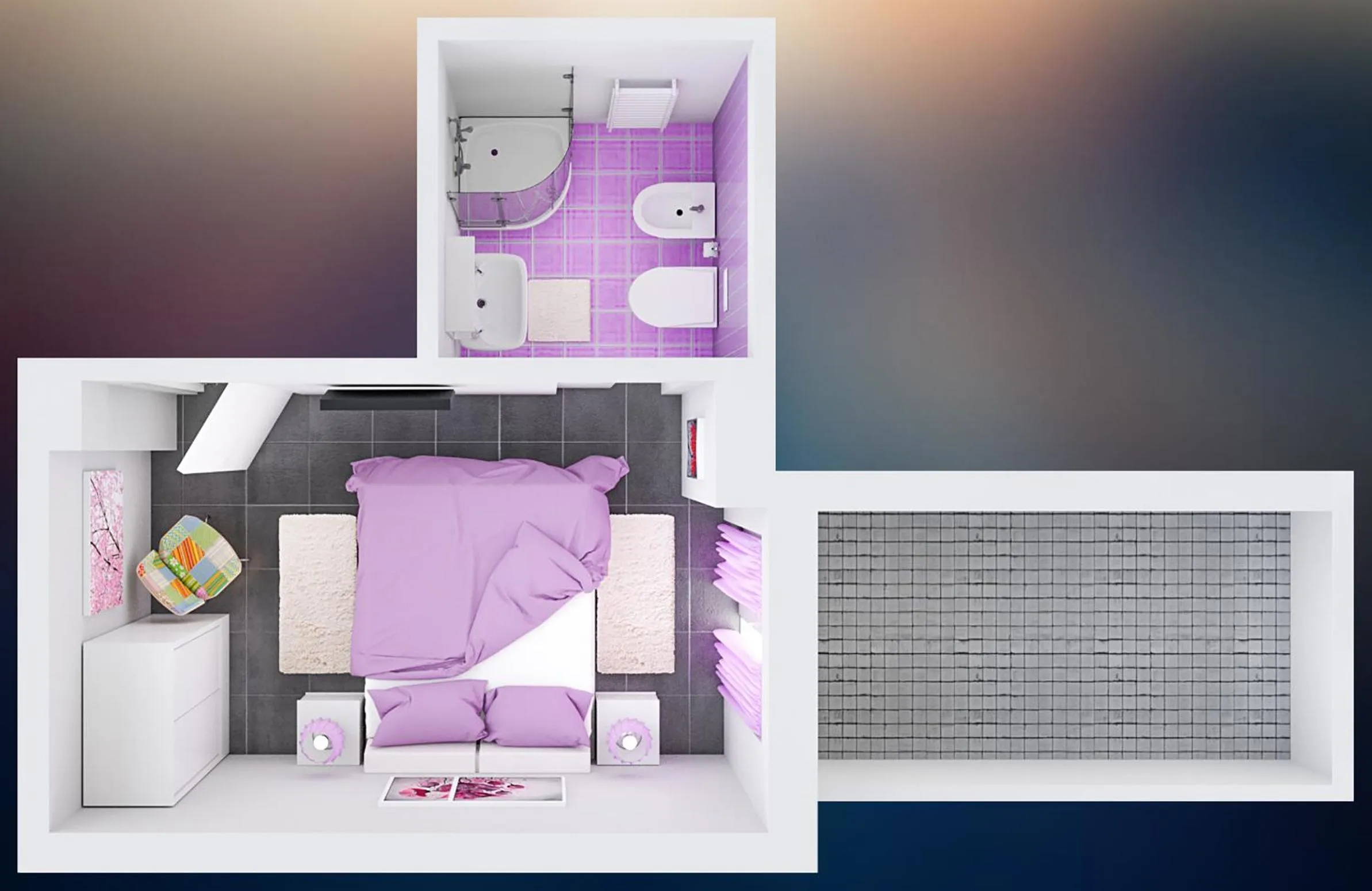 Balcony/Terrace in B&B L’Angolino