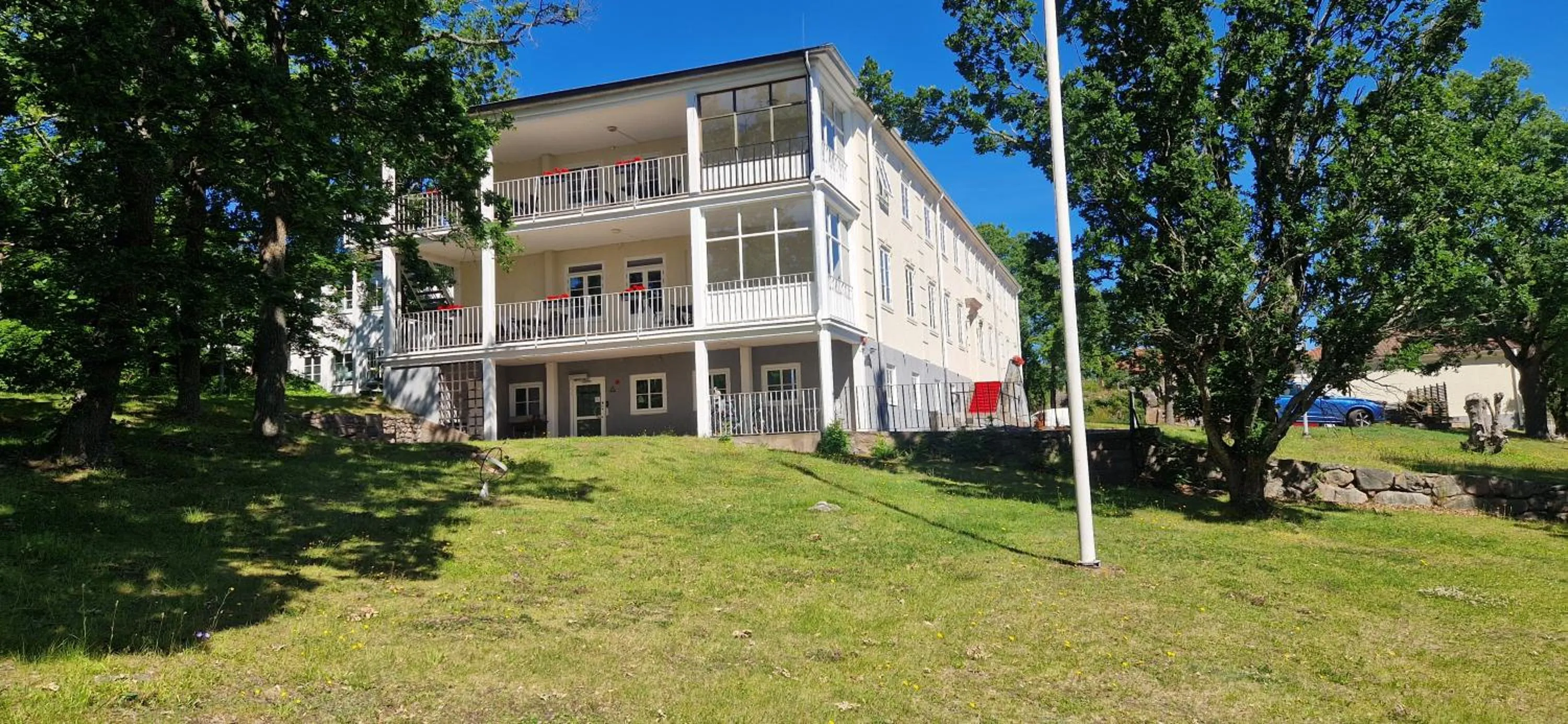 Balcony/Terrace in Hotel New Bed