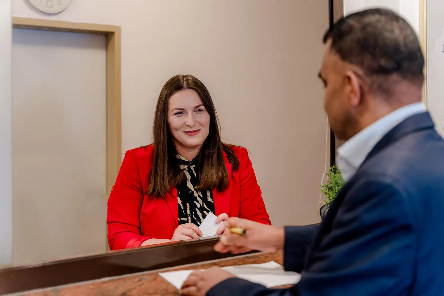 Lobby or reception in OEKOTEL Salzburg Messe