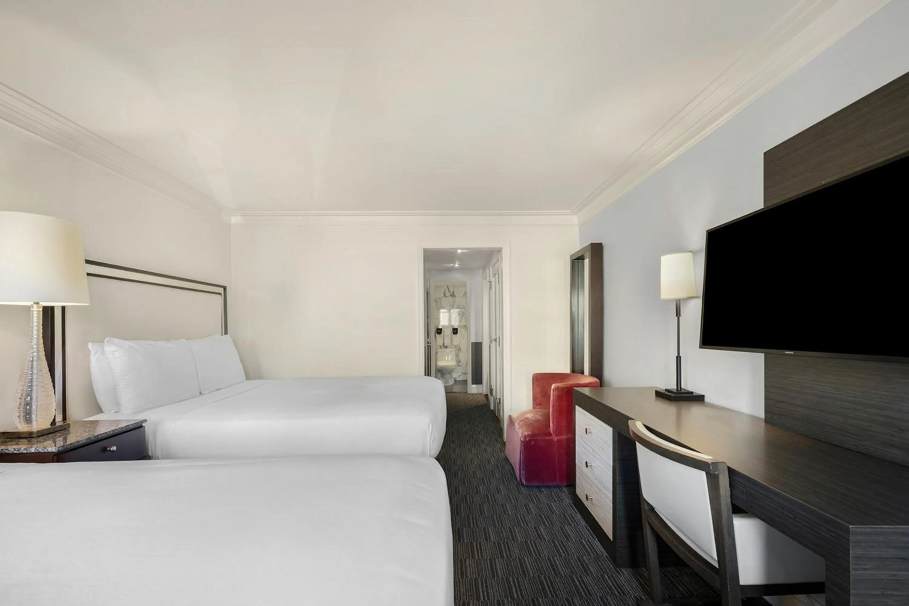 Bedroom, Bed in The Normandy Hotel