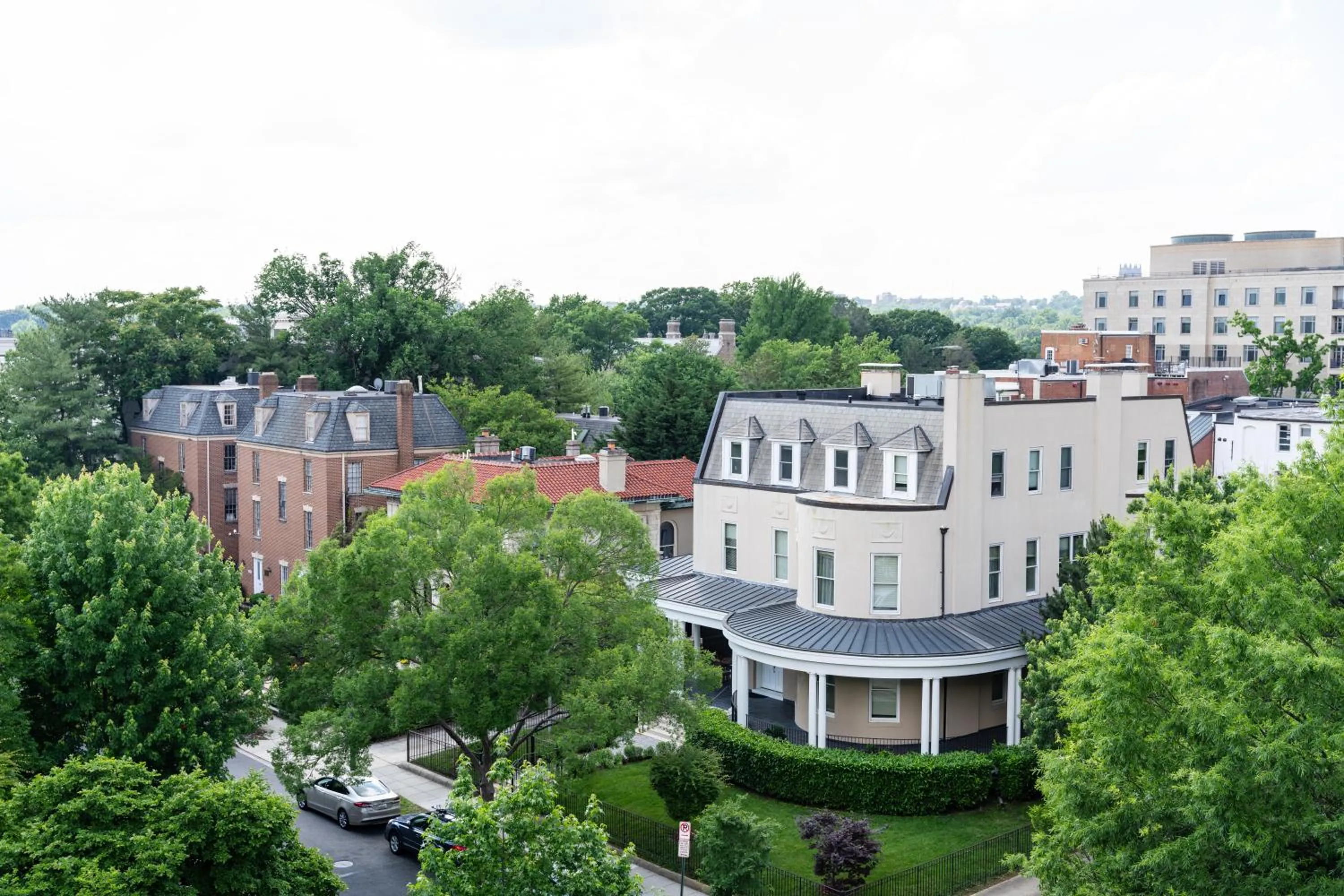 City view in The Normandy Hotel