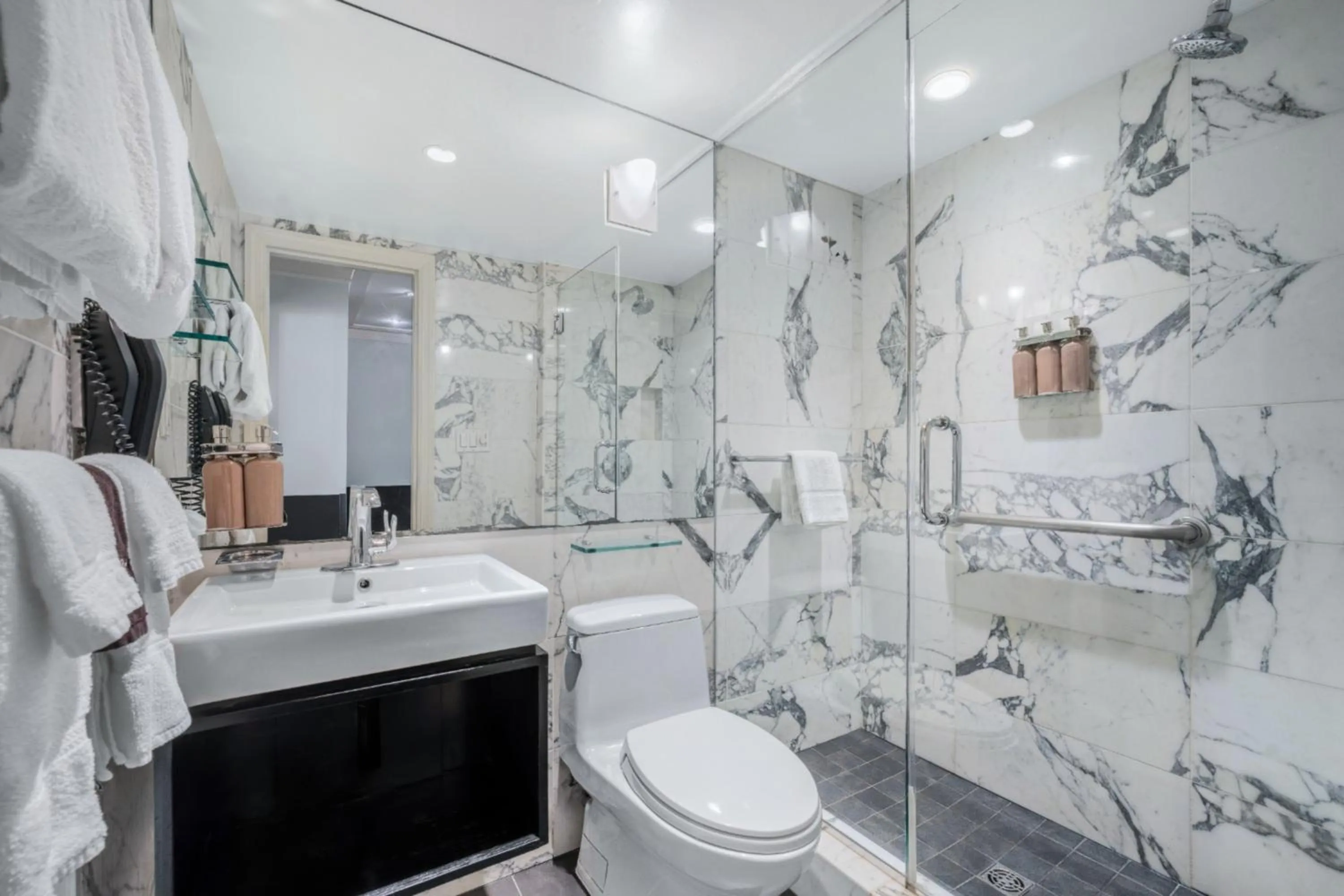 Bathroom in The Normandy Hotel