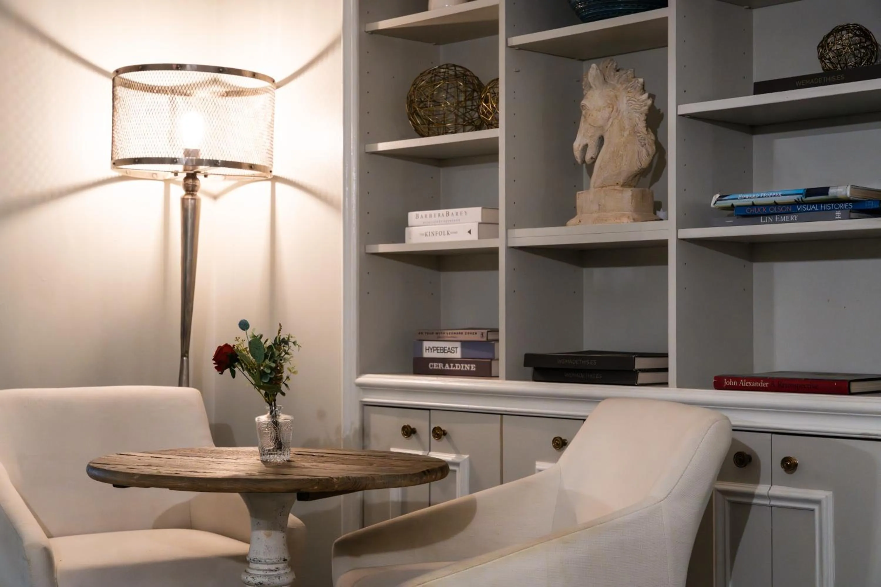 Seating area in The Normandy Hotel