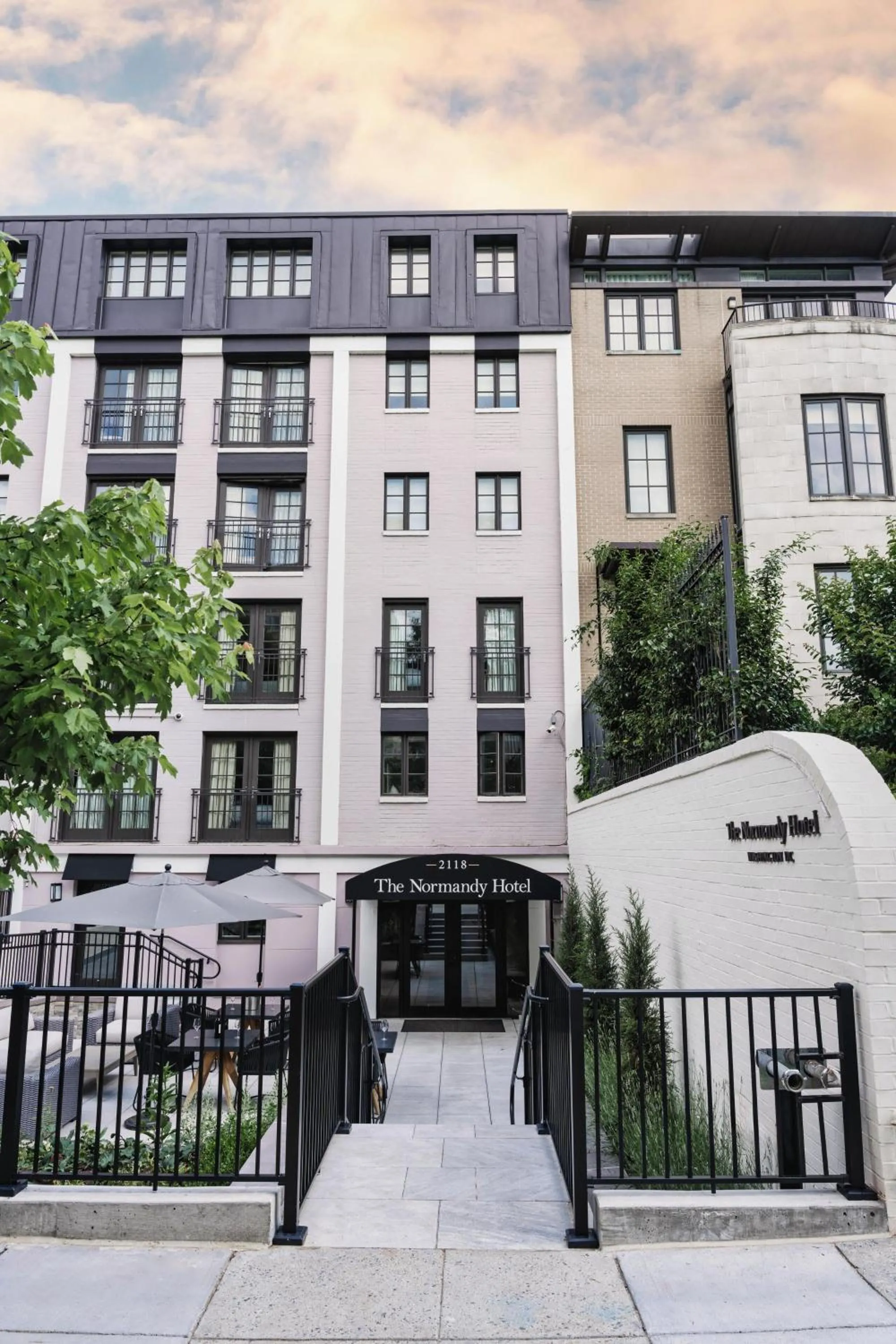 Property building in The Normandy Hotel