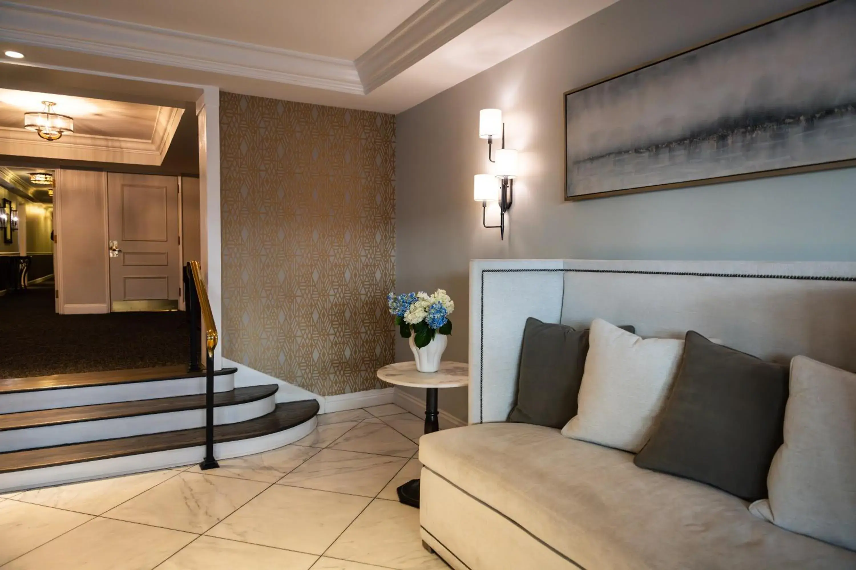 Lobby or reception in The Normandy Hotel Lobby or reception in The Normandy Hotel