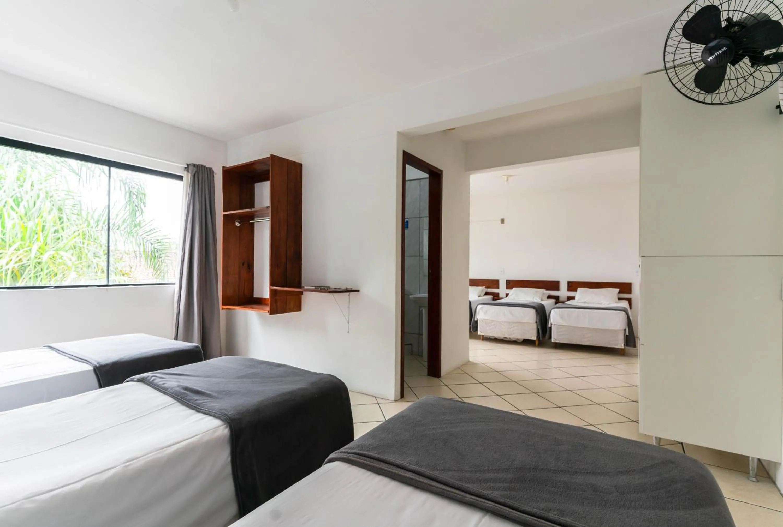 Bed in Praia Comprida Hotel