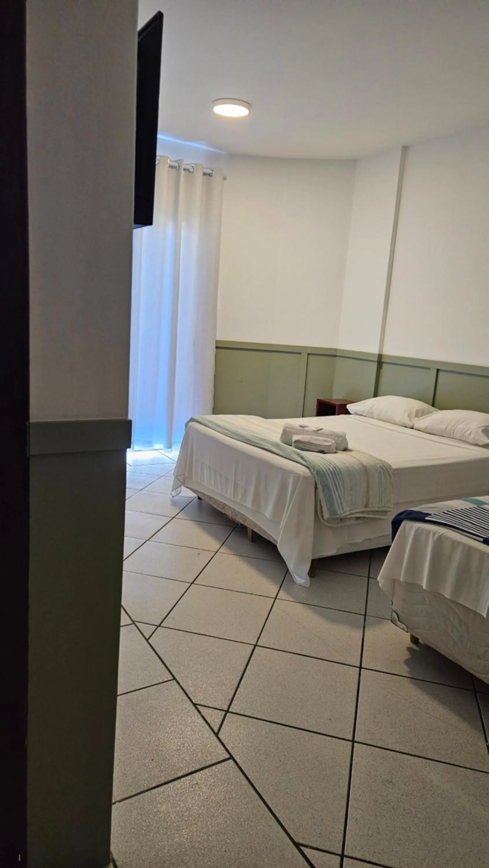 Bed in Praia Comprida Hotel