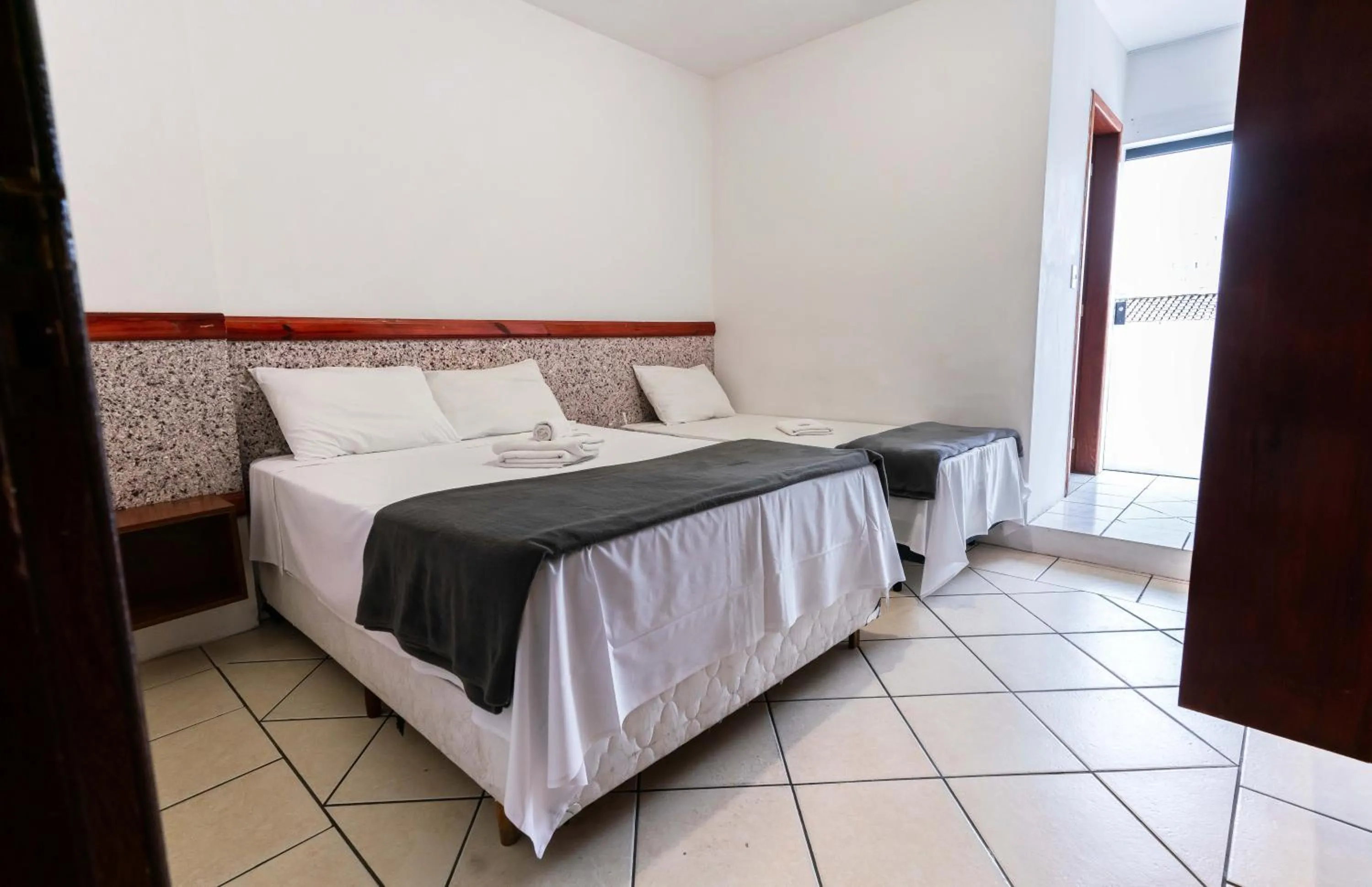 Bed in Praia Comprida Hotel