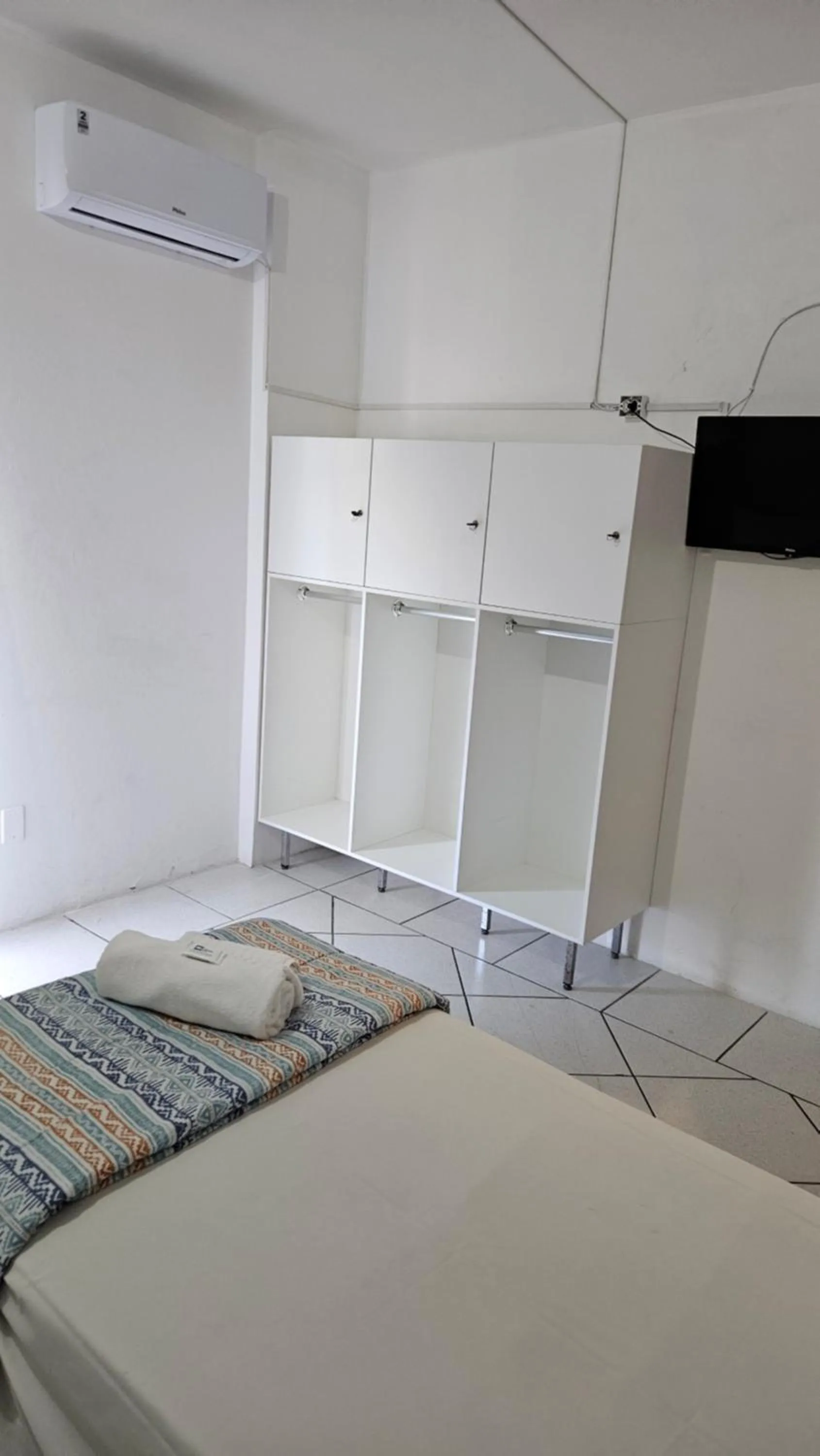 Bed in Praia Comprida Hotel